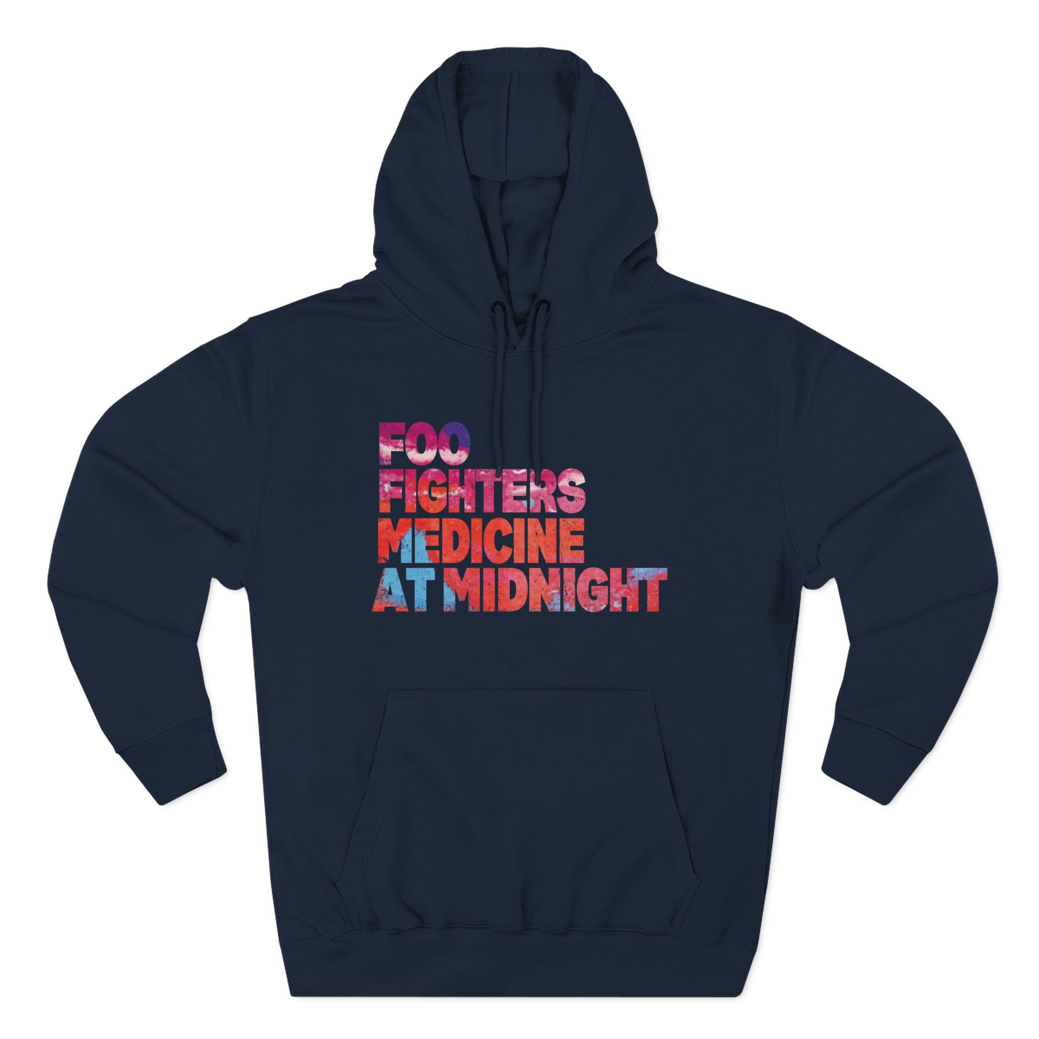 Foo Fighters Stacked Album Three-Panel Fleece Hoodie