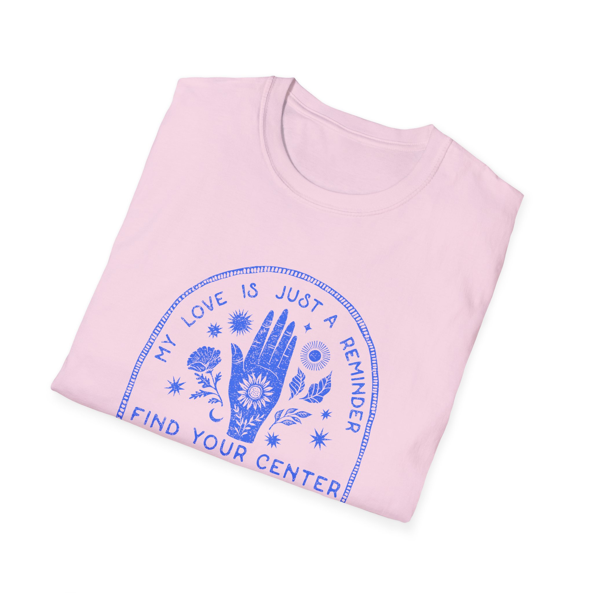 Trevor Hall Find Your Center Unisex Softstyle T-Shirt