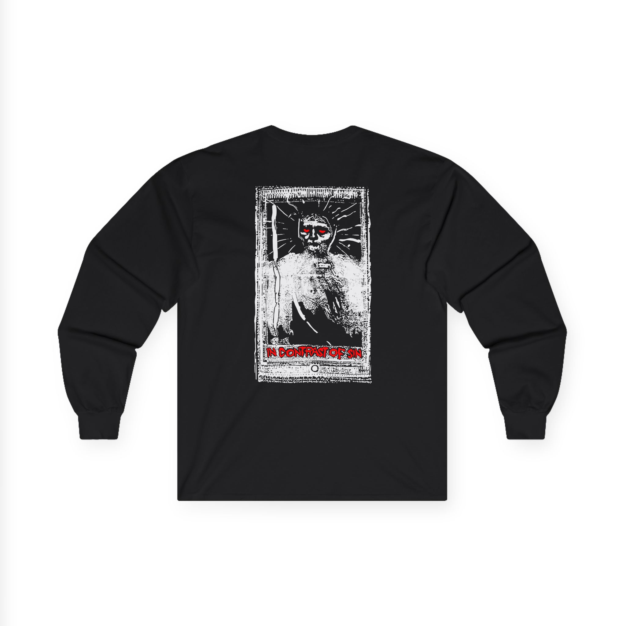 Integrity In Contrast Unisex Ultra Cotton Long Sleeve Tee