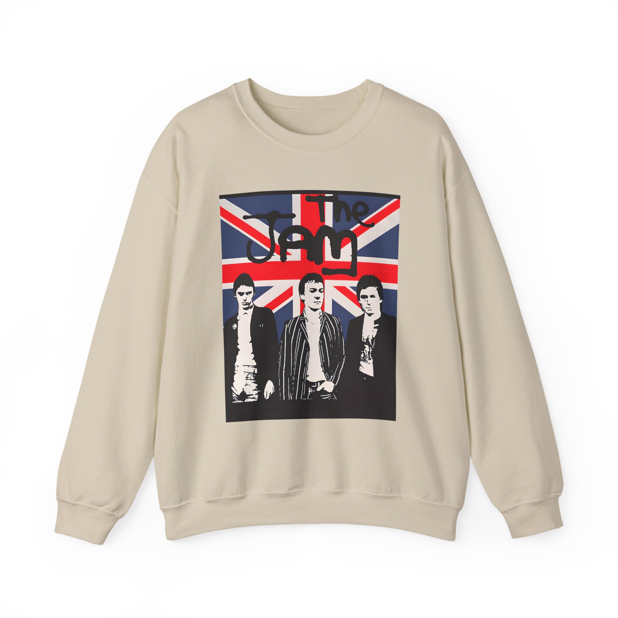 TJ British Flag Unisex Heavy Blendâ„¢ Crewneck Sweatshirt