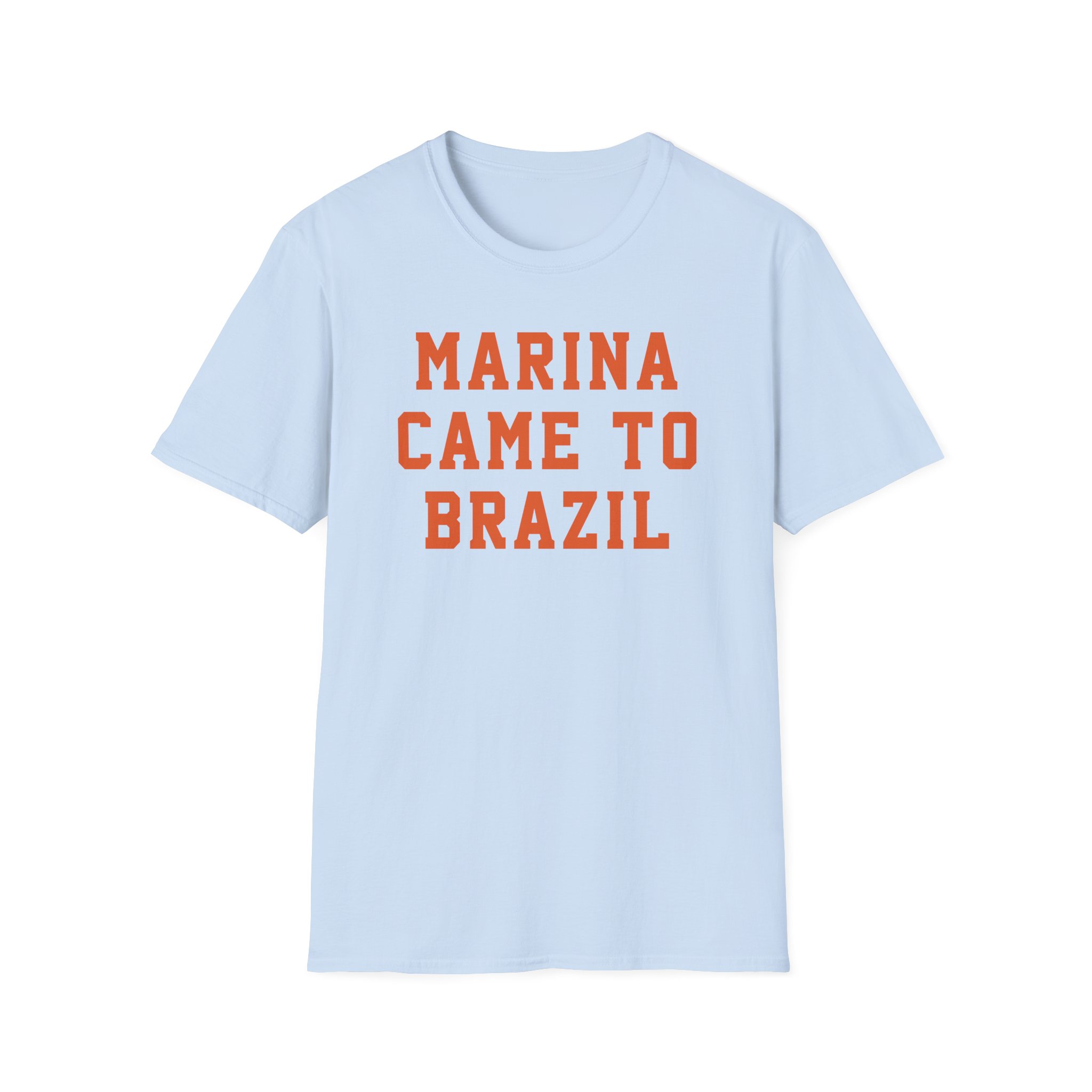 Marina Came to Brazil Unisex Softstyle T-Shirt