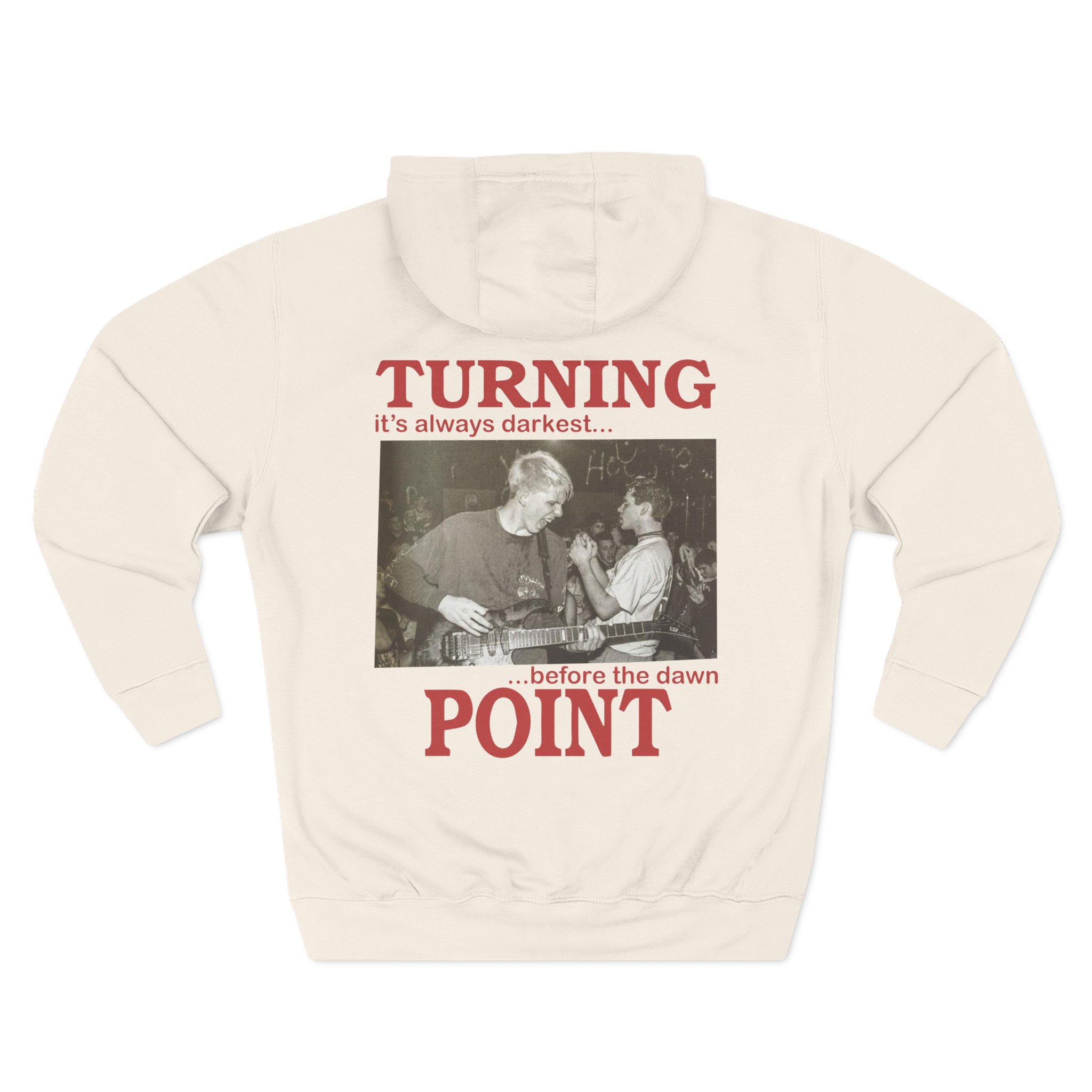 Turning Point It's Always Darkest Before The Dawn Three-Panel Fleece Hoodie