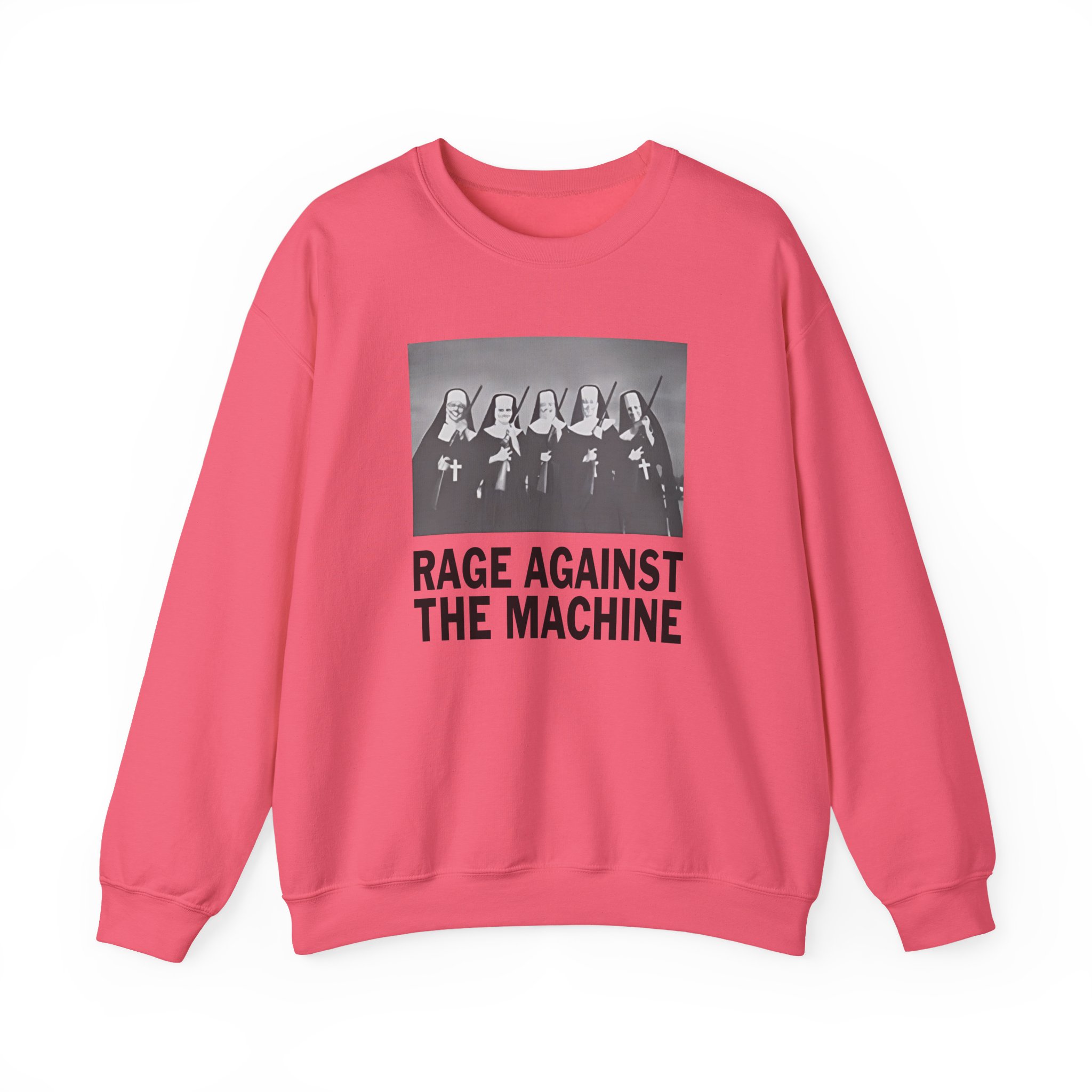 Rage Against the Machine Nuns and Guns Unisex Heavy Blendâ„¢ Crewneck Sweatshirt