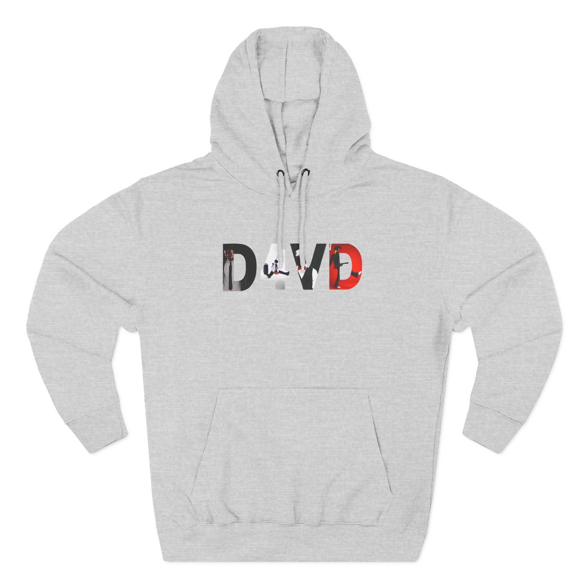 D4vd Three-Panel Fleece Hoodie