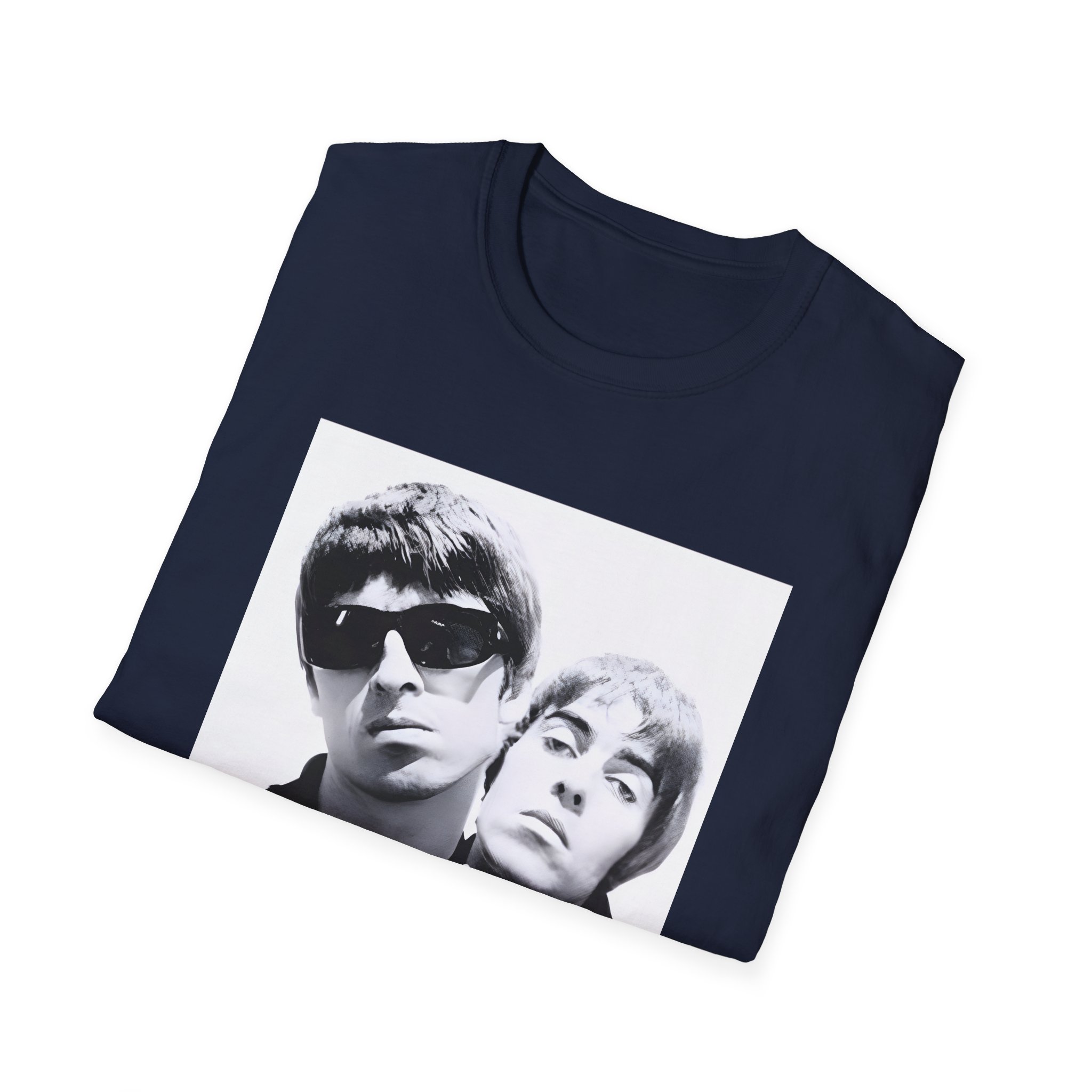 Oasis Liam & Noel Unisex Softstyle T-Shirt