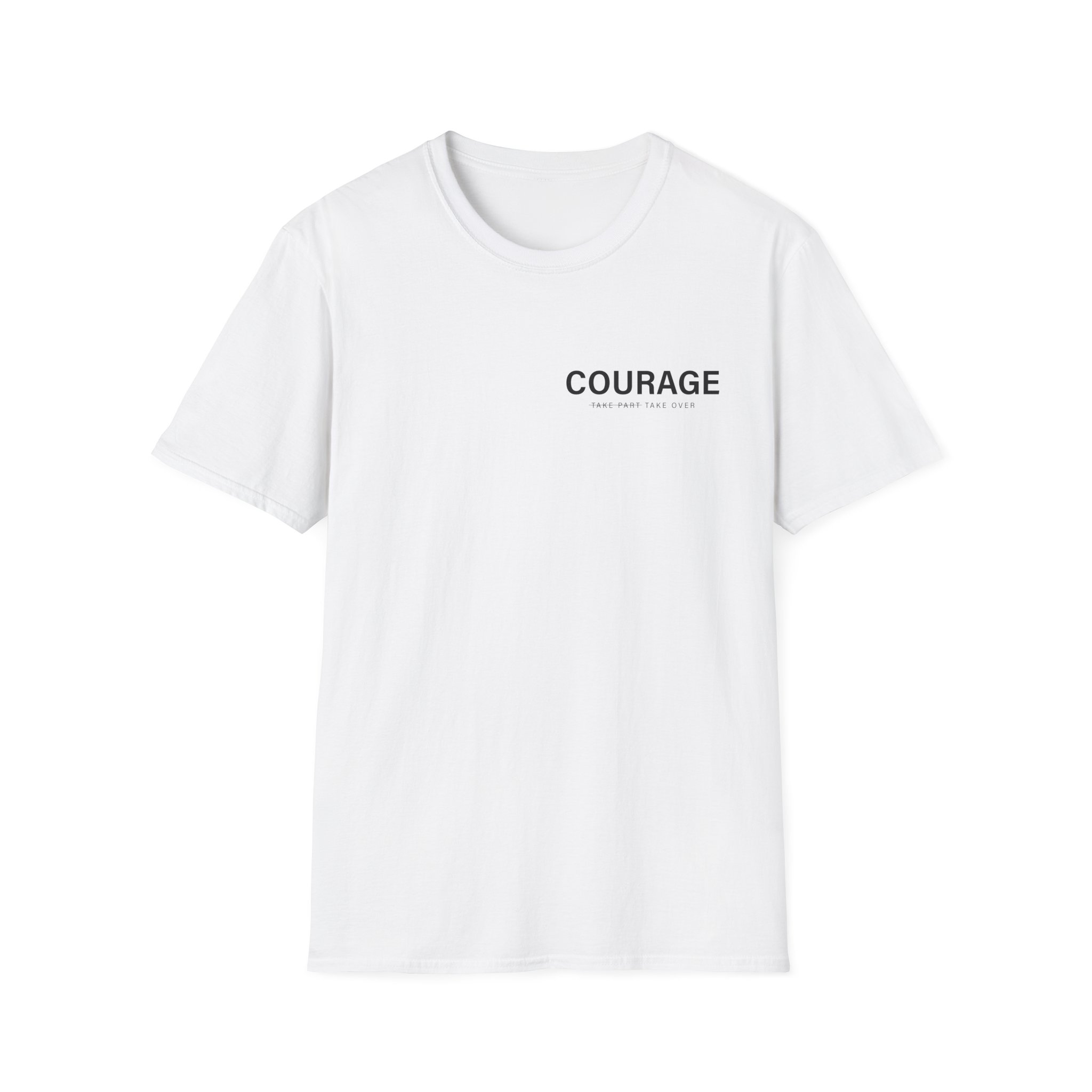Couragejd Take Over Unisex Softstyle T-Shirt