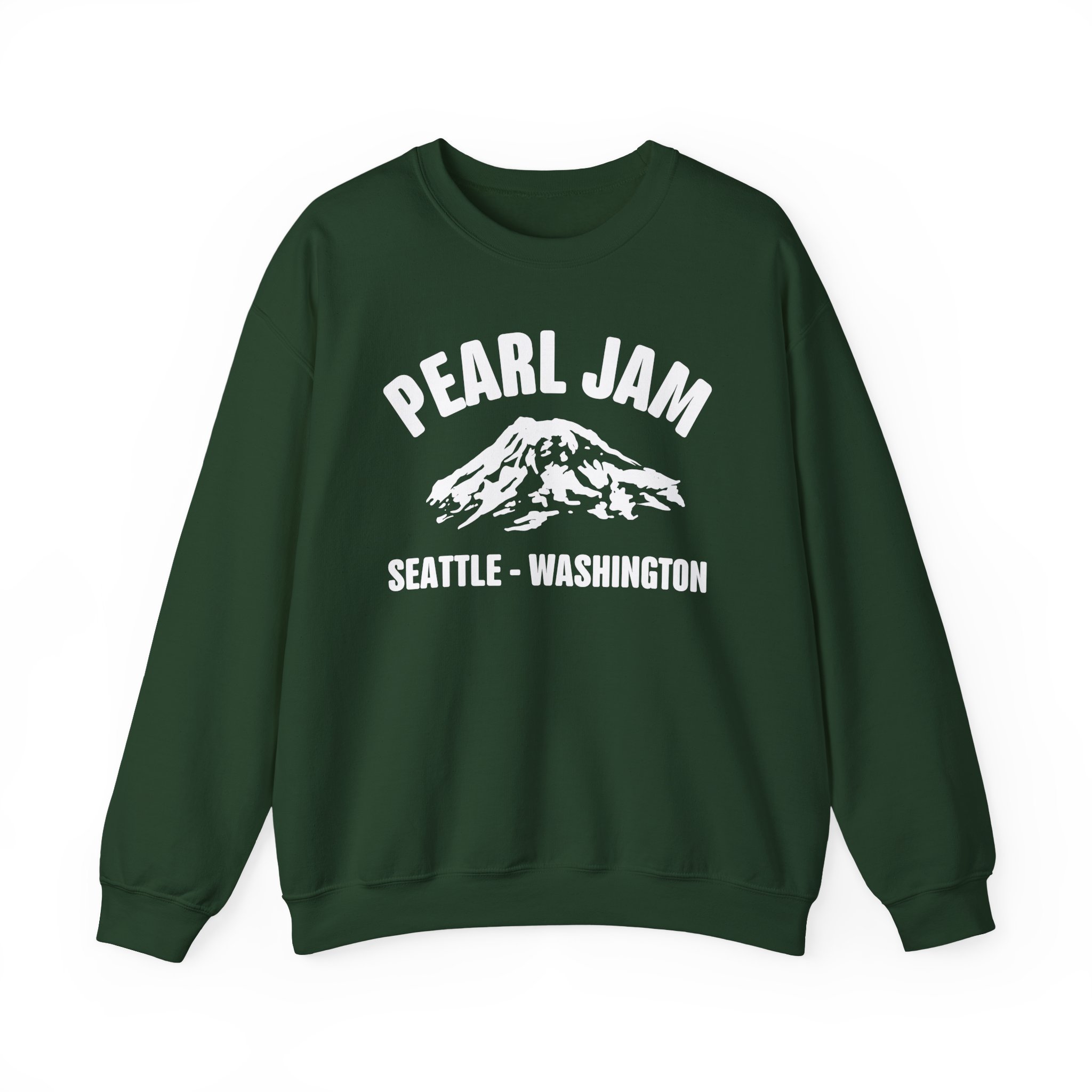 Pearl Jam Snowcap Unisex Heavy Blendâ„¢ Crewneck Sweatshirt