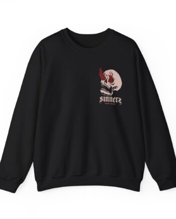 You Me at Six Sinners Skull Unisex Heavy Blend™ Crewneck Sweatshirt