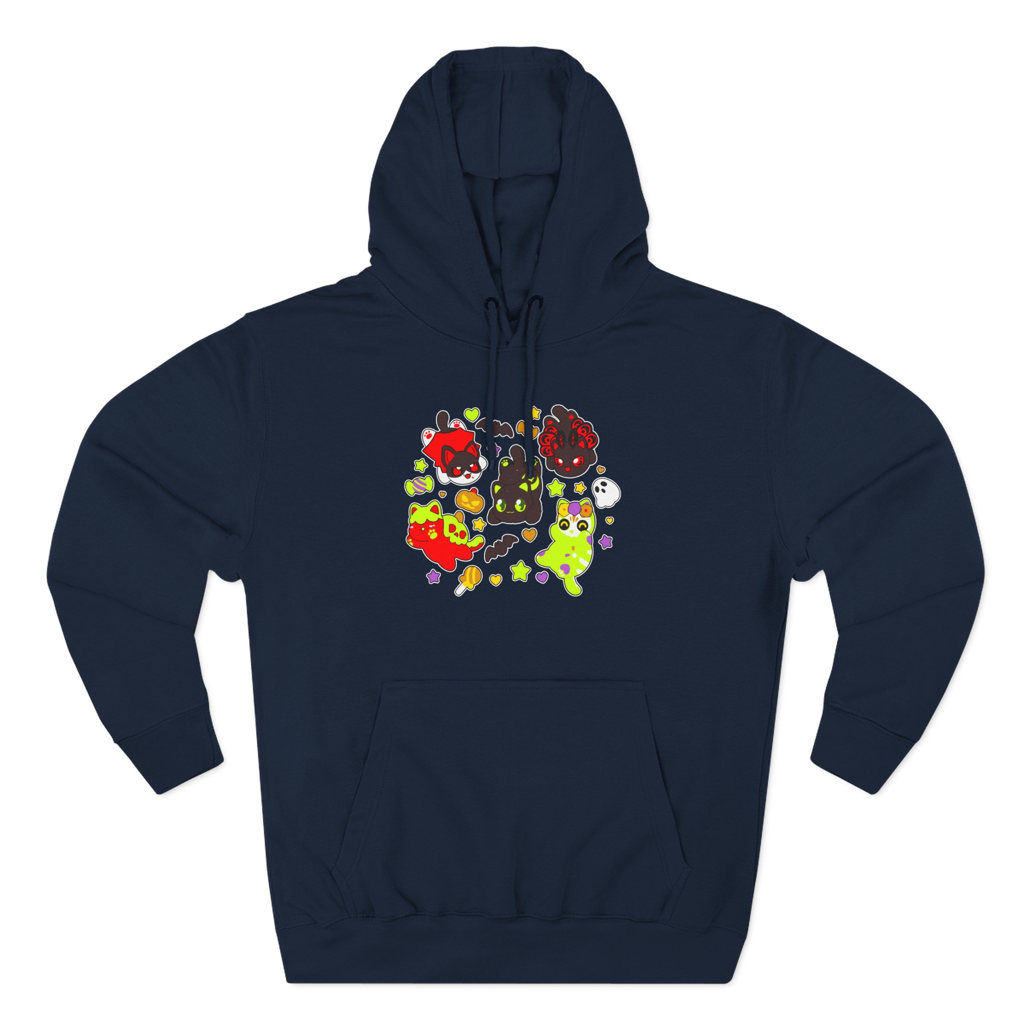 Aphmau Halloween Three-Panel Fleece Hoodie