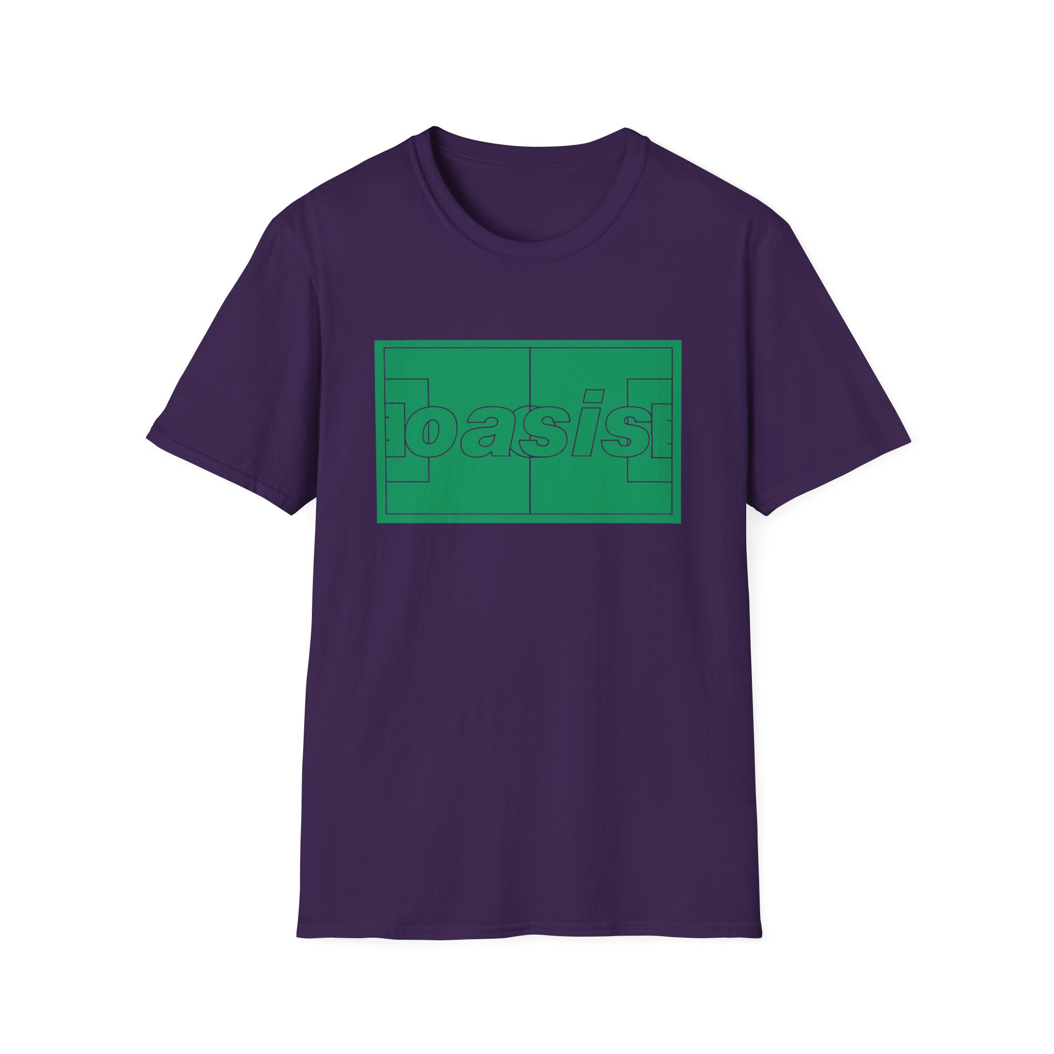 Oasis Logo Pitch Unisex Softstyle T-Shirt