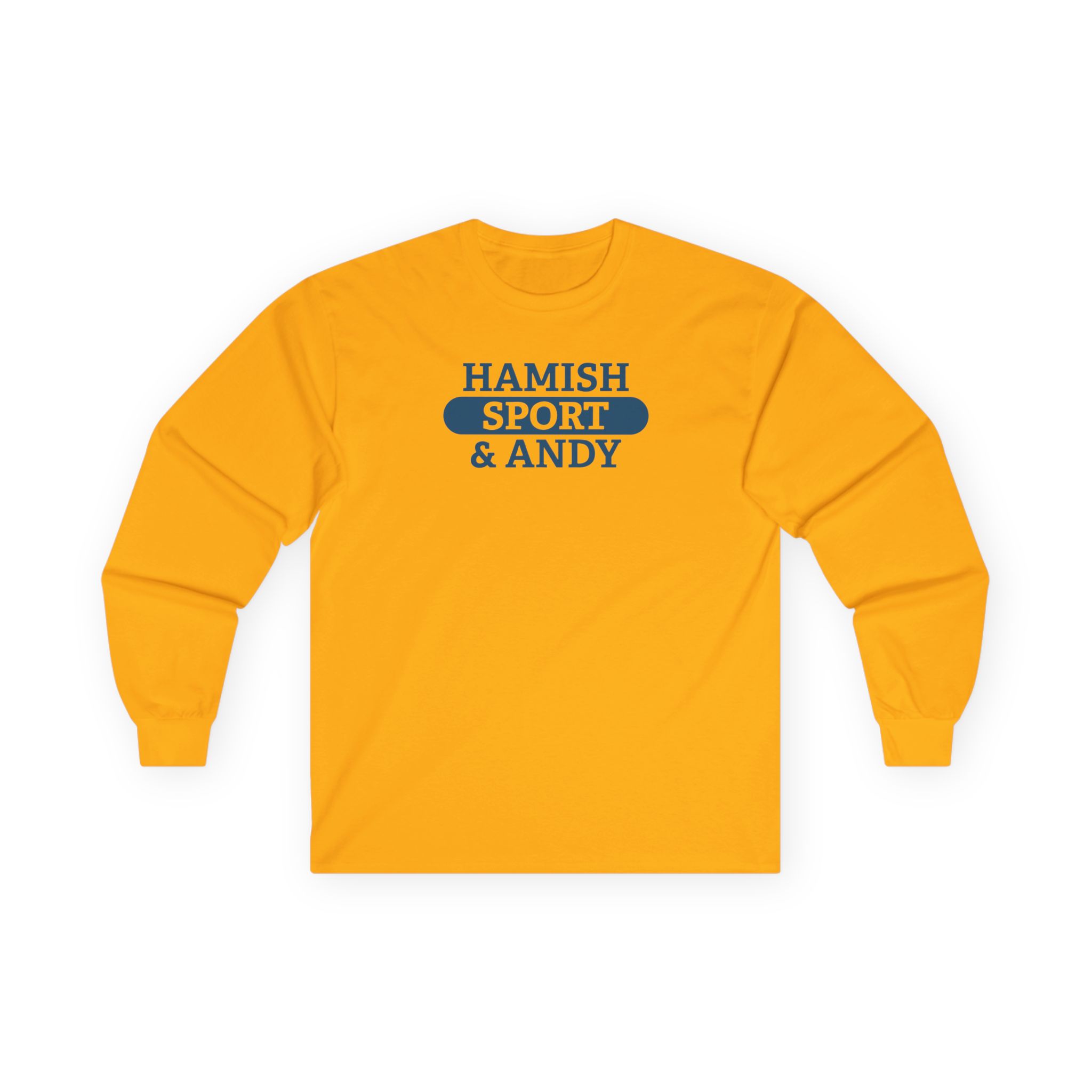 Hamish and Andy Unisex Ultra Cotton Long Sleeve Tee