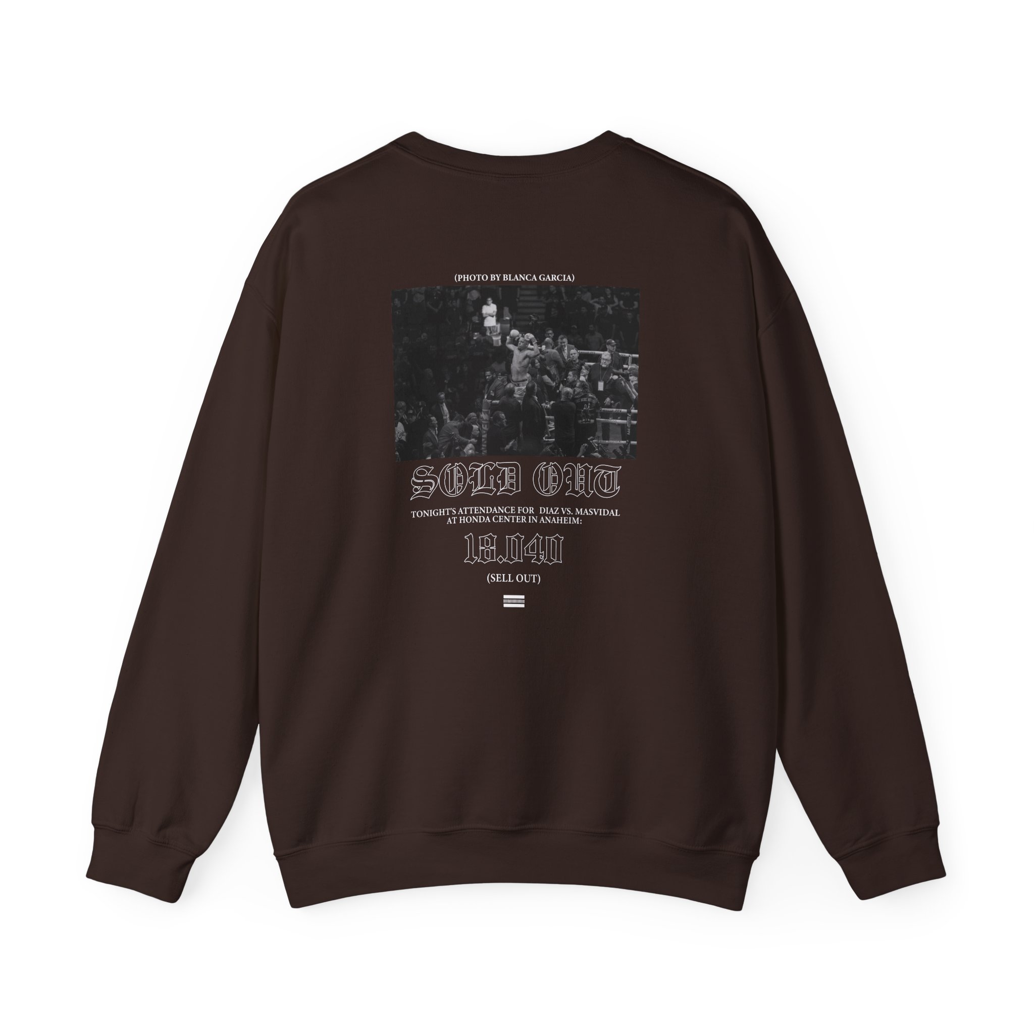 Nate Diaz Commemorative Unisex Heavy Blendâ„¢ Crewneck Sweatshirt