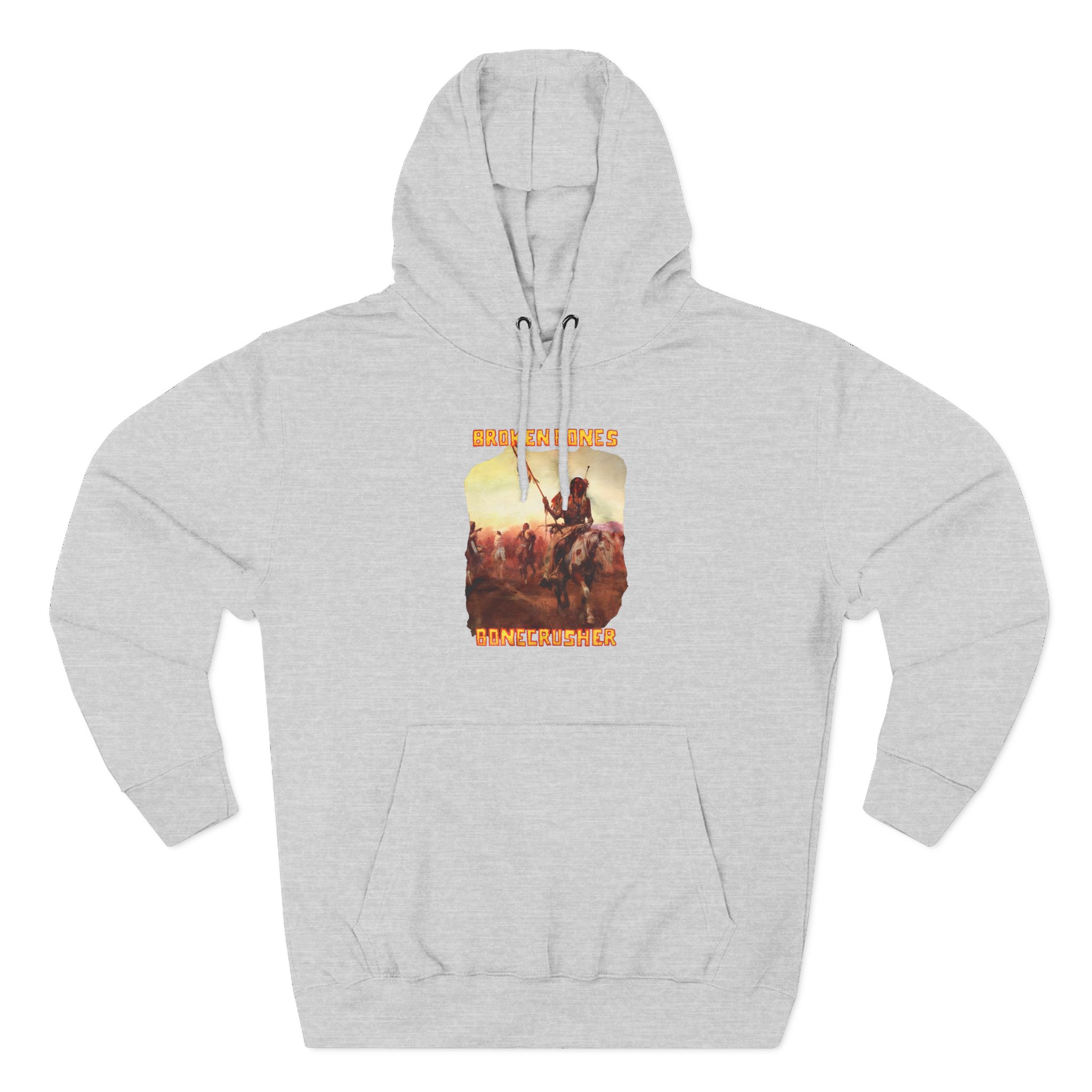 Broken Bones Bonecrusher Three-Panel Fleece Hoodie