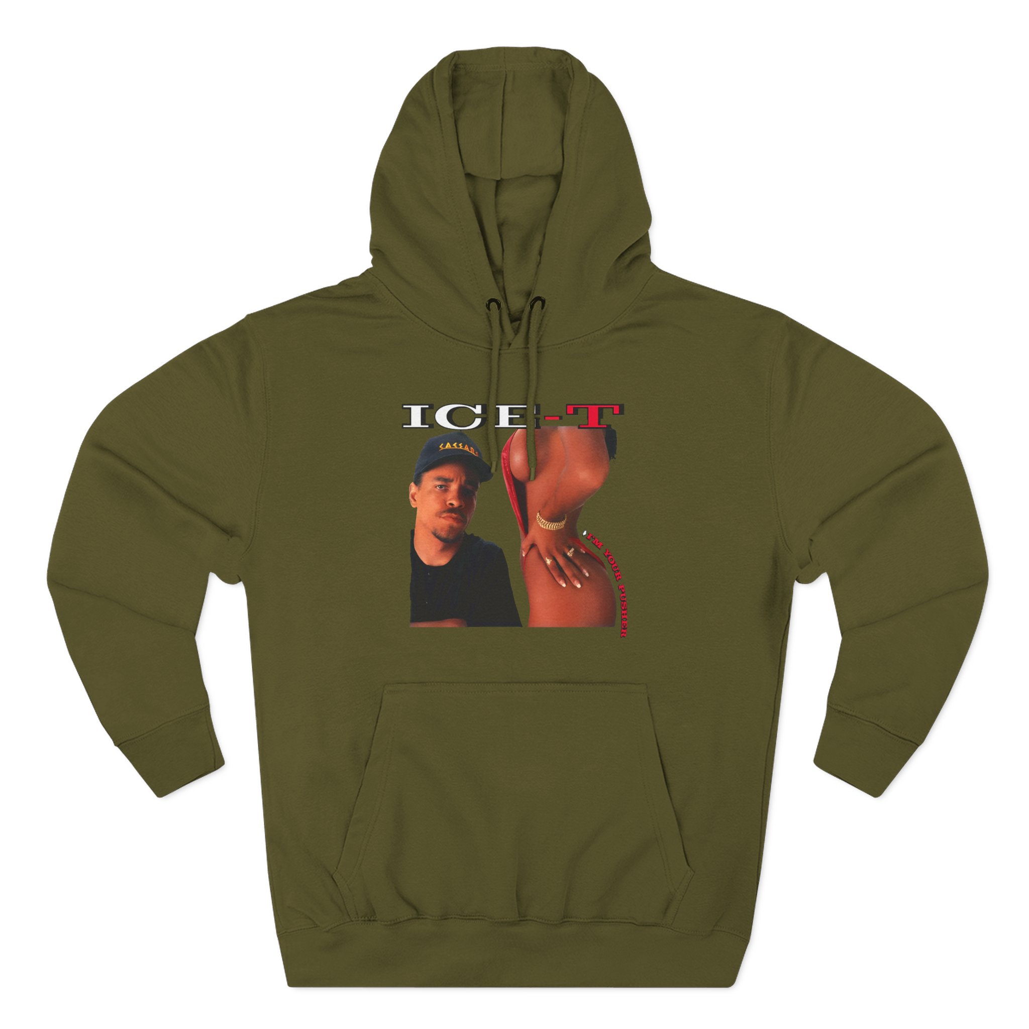 Ice-t I'm Your Pusher Three-Panel Fleece Hoodie