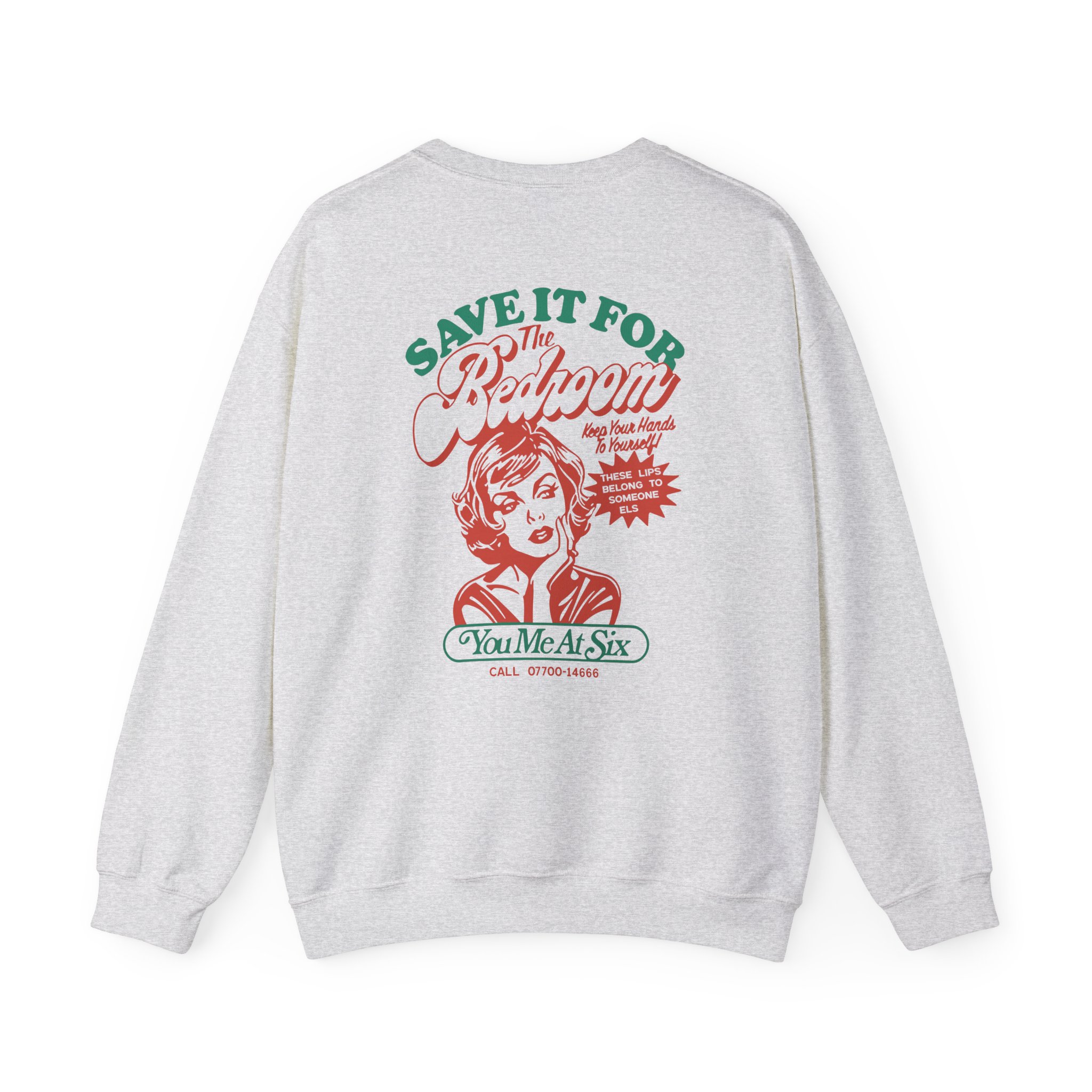 You Me at Six Toyc15 Save It for the Bedroom Unisex Heavy Blendâ„¢ Crewneck Sweatshirt