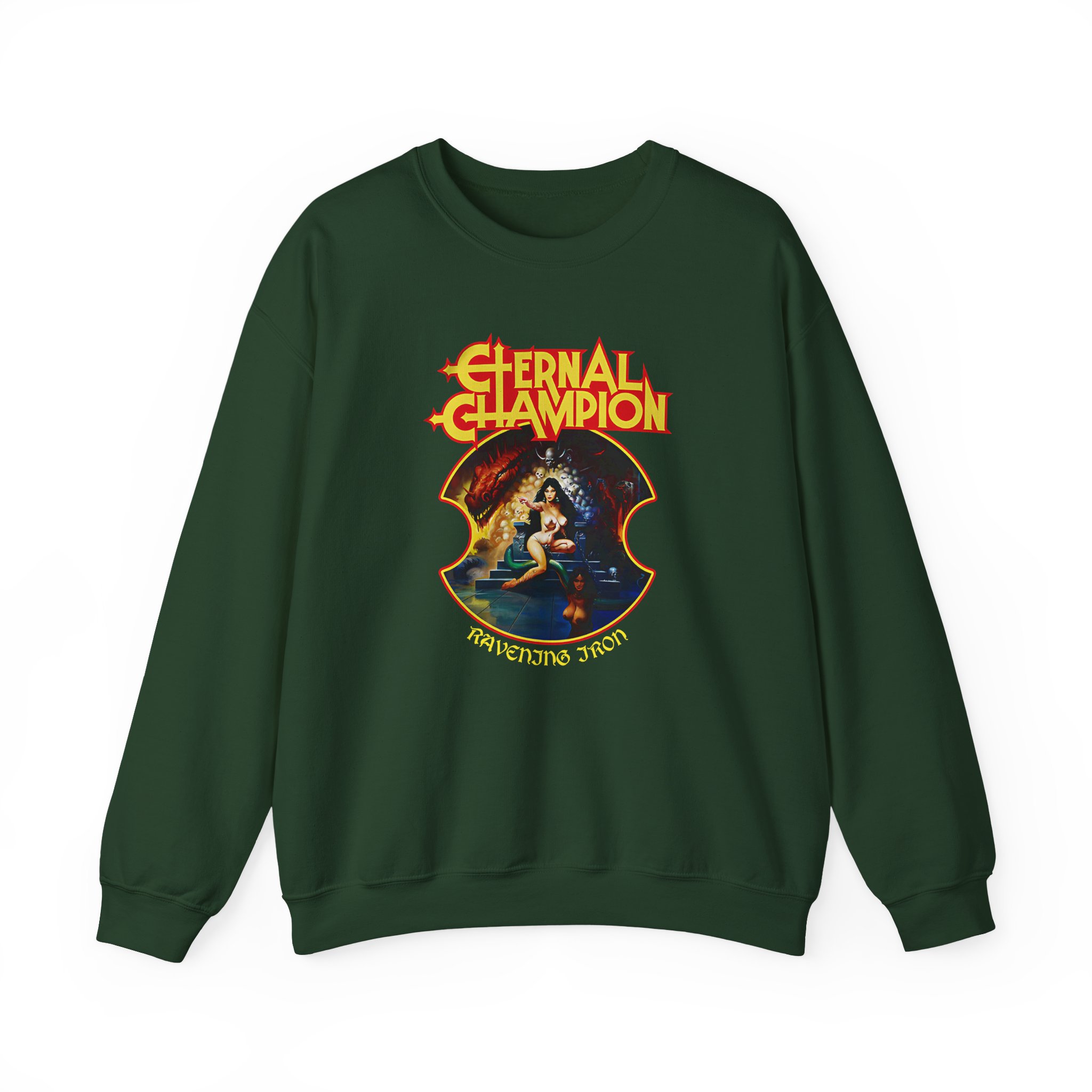Eternal Champion Stack Unisex Heavy Blendâ„¢ Crewneck Sweatshirt