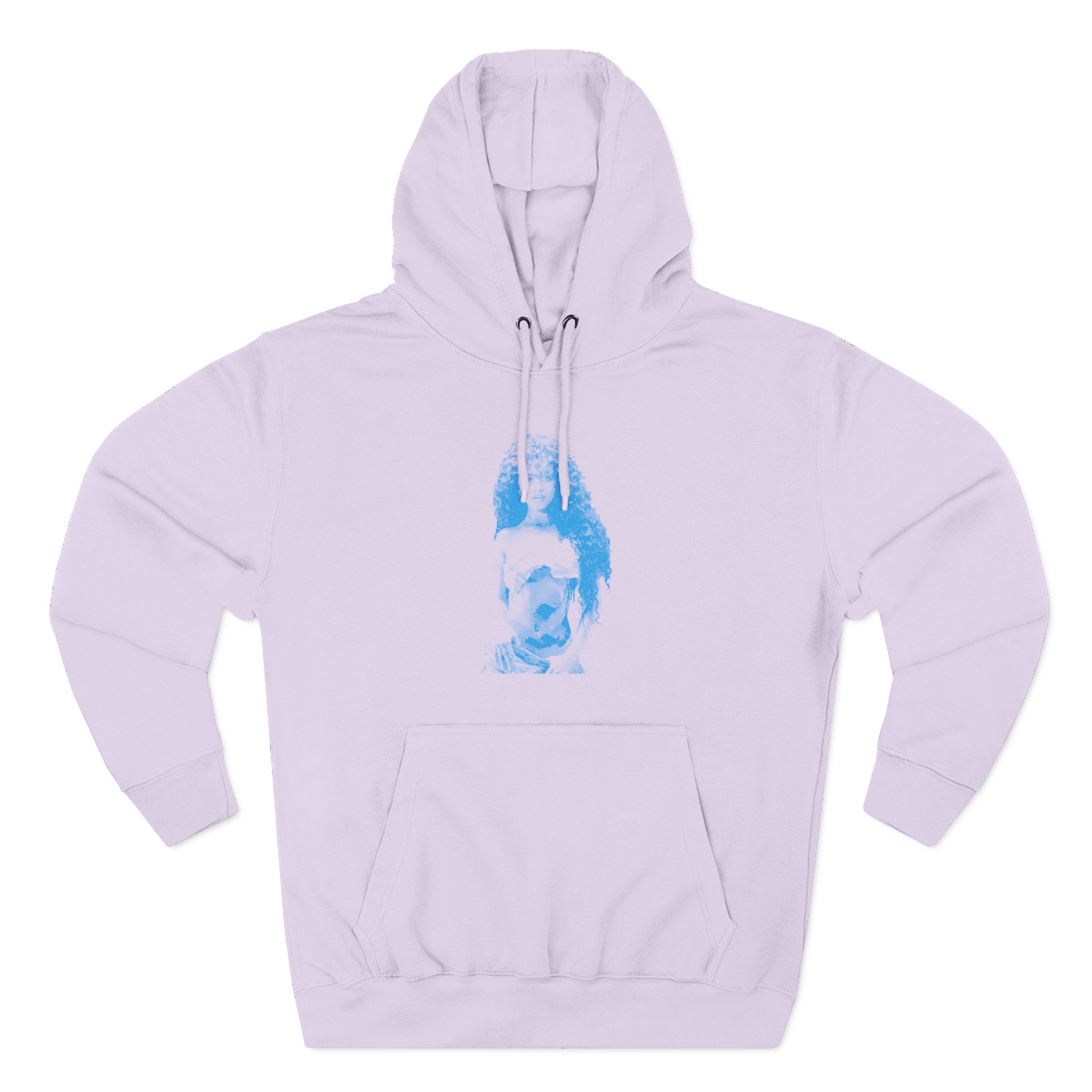 Tyla Water Three-Panel Fleece Hoodie