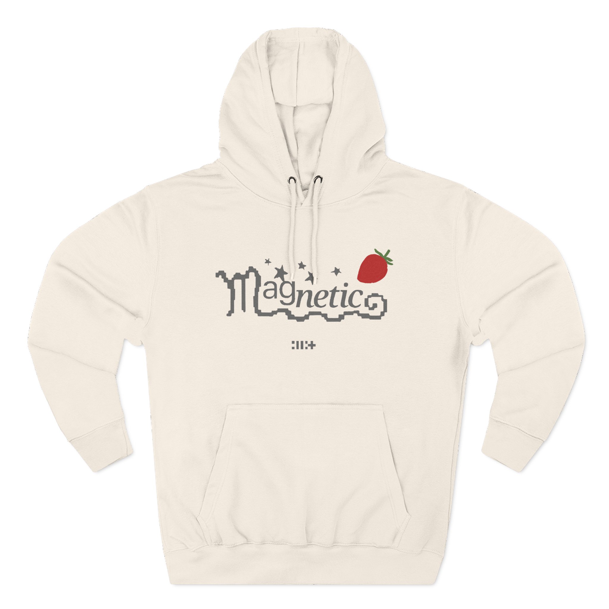 ILLIT Magnetic Logo Three-Panel Fleece Hoodie