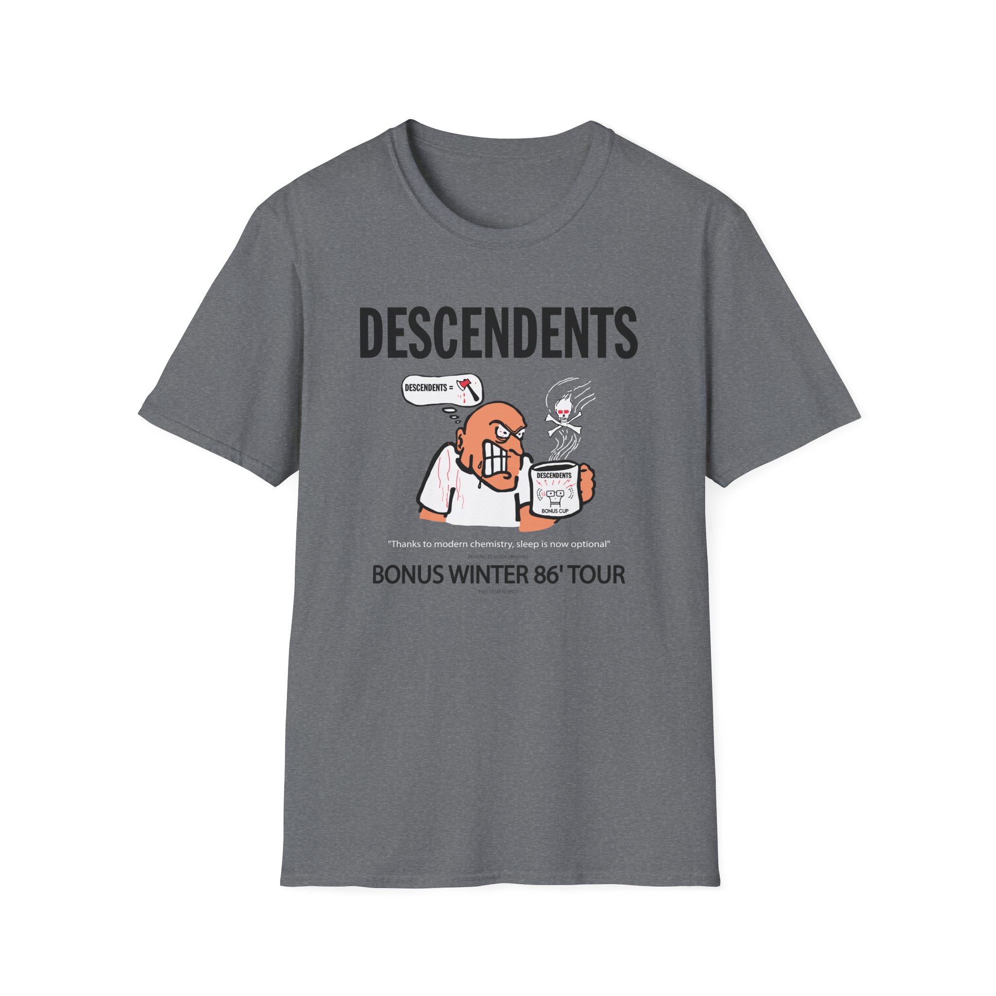 Descendents Bonus Cup '86 Tour Unisex Softstyle T-Shirt