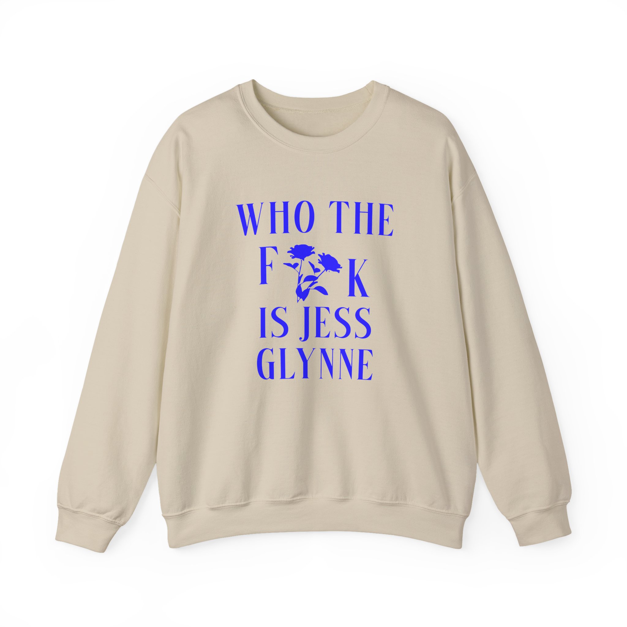 Jess Glynne WTF Is Jess Glynne Unisex Heavy Blendâ„¢ Crewneck Sweatshirt
