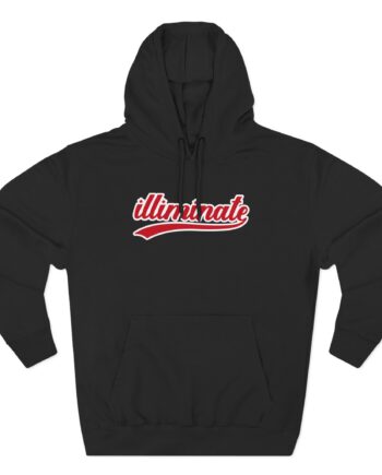 Illiminate Three-Panel Fleece Hoodie