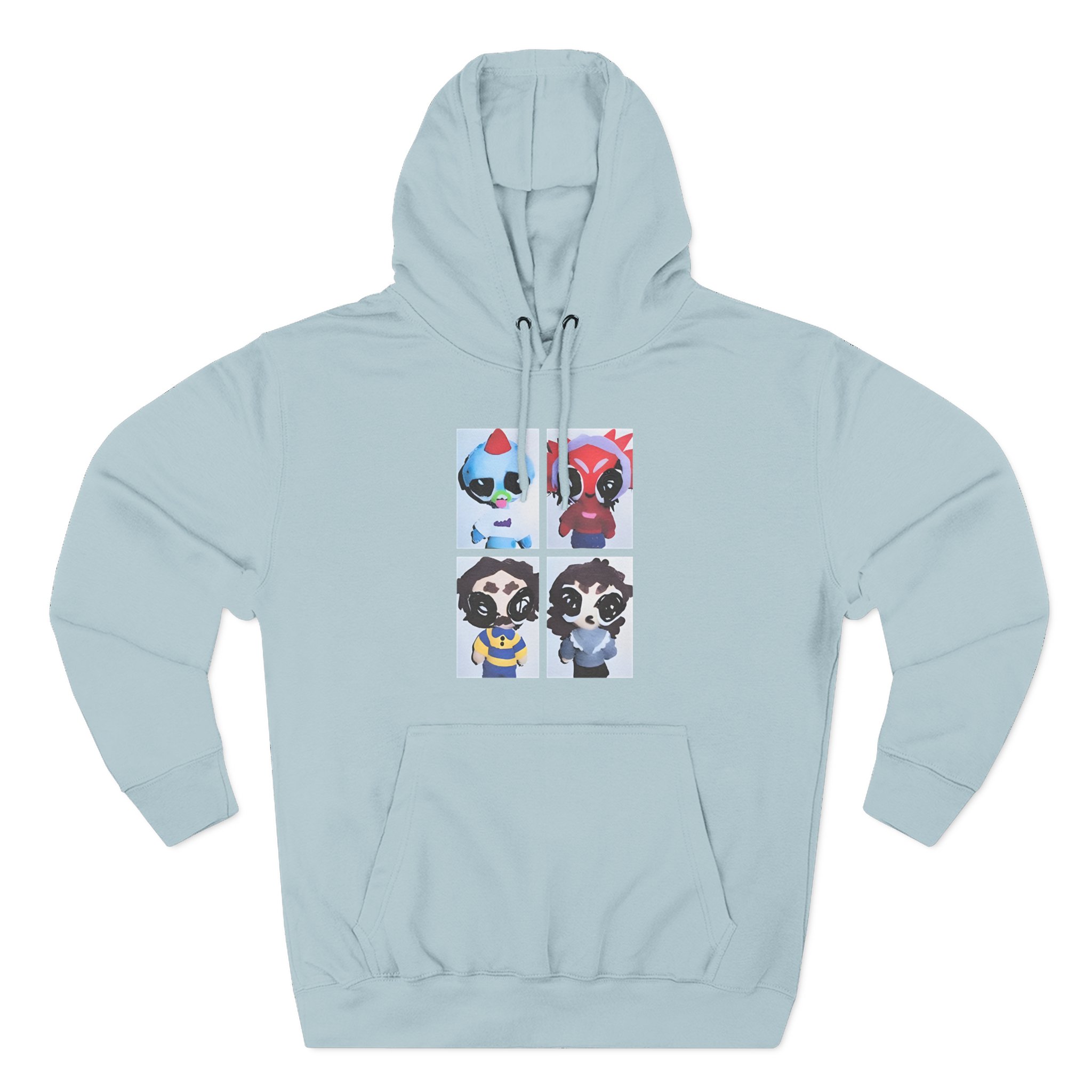Emergency Intercom Three-Panel Fleece Hoodie