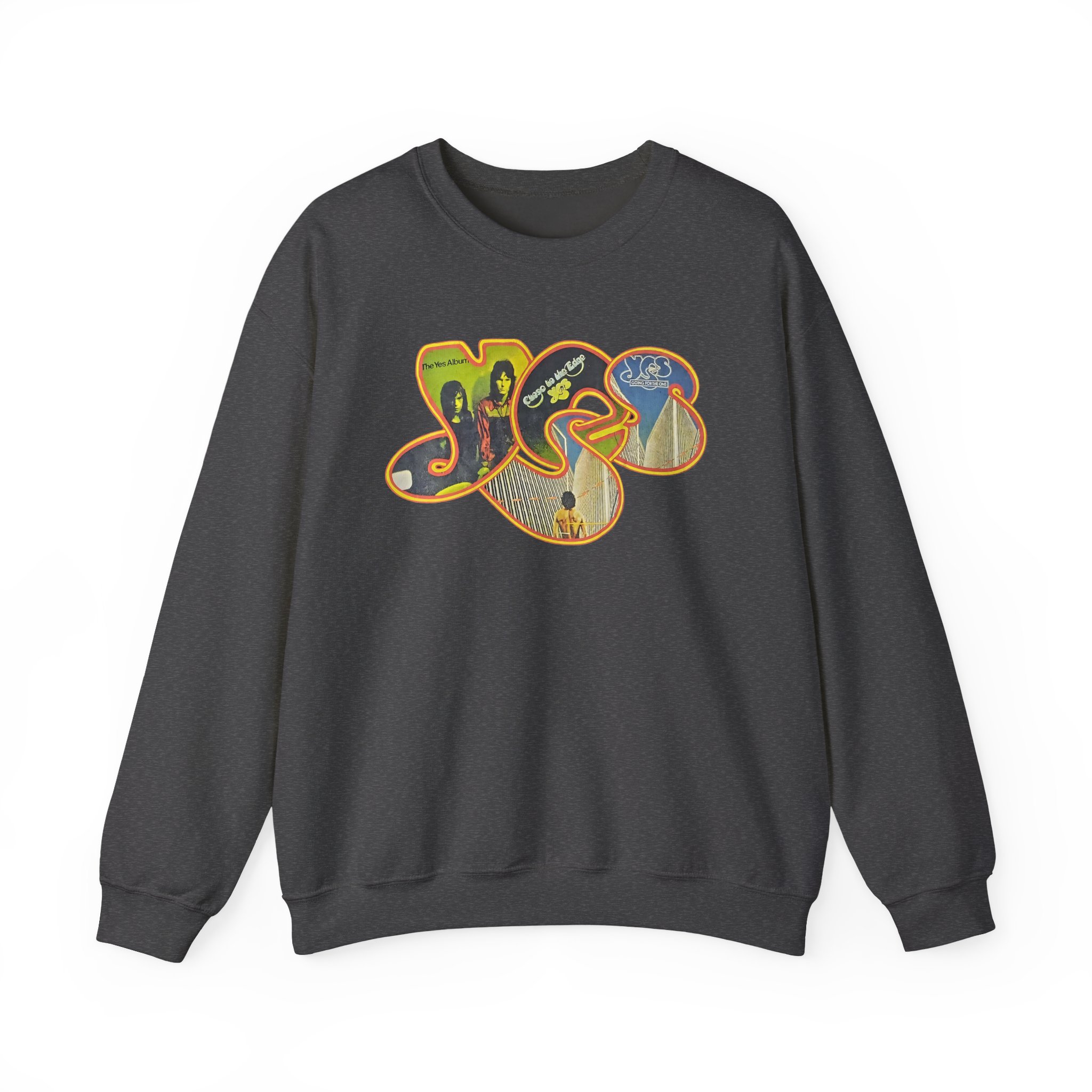 Yes Album Close to the Edge Going For the One Unisex Heavy Blendâ„¢ Crewneck Sweatshirt
