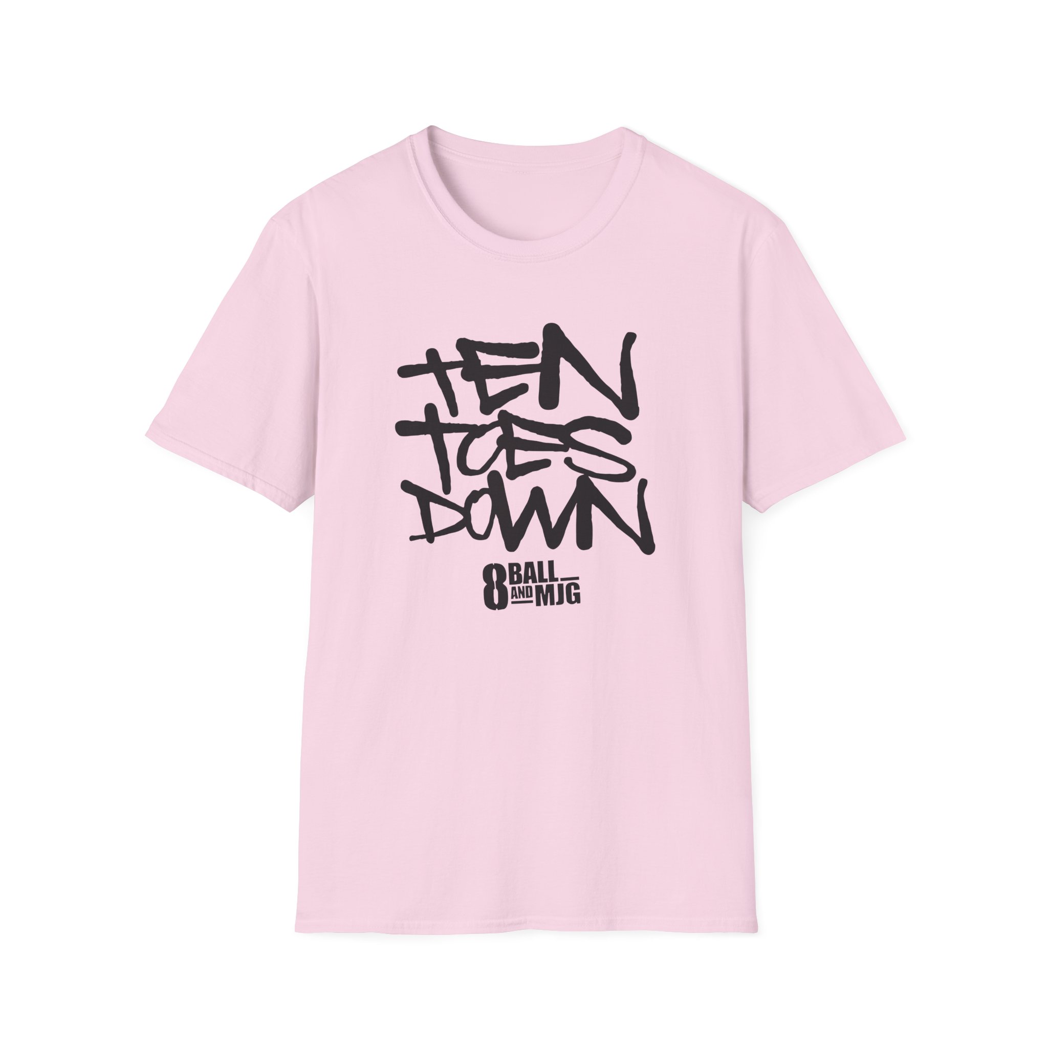 8ball Mjg Ten Toes Down Unisex Softstyle T-Shirt