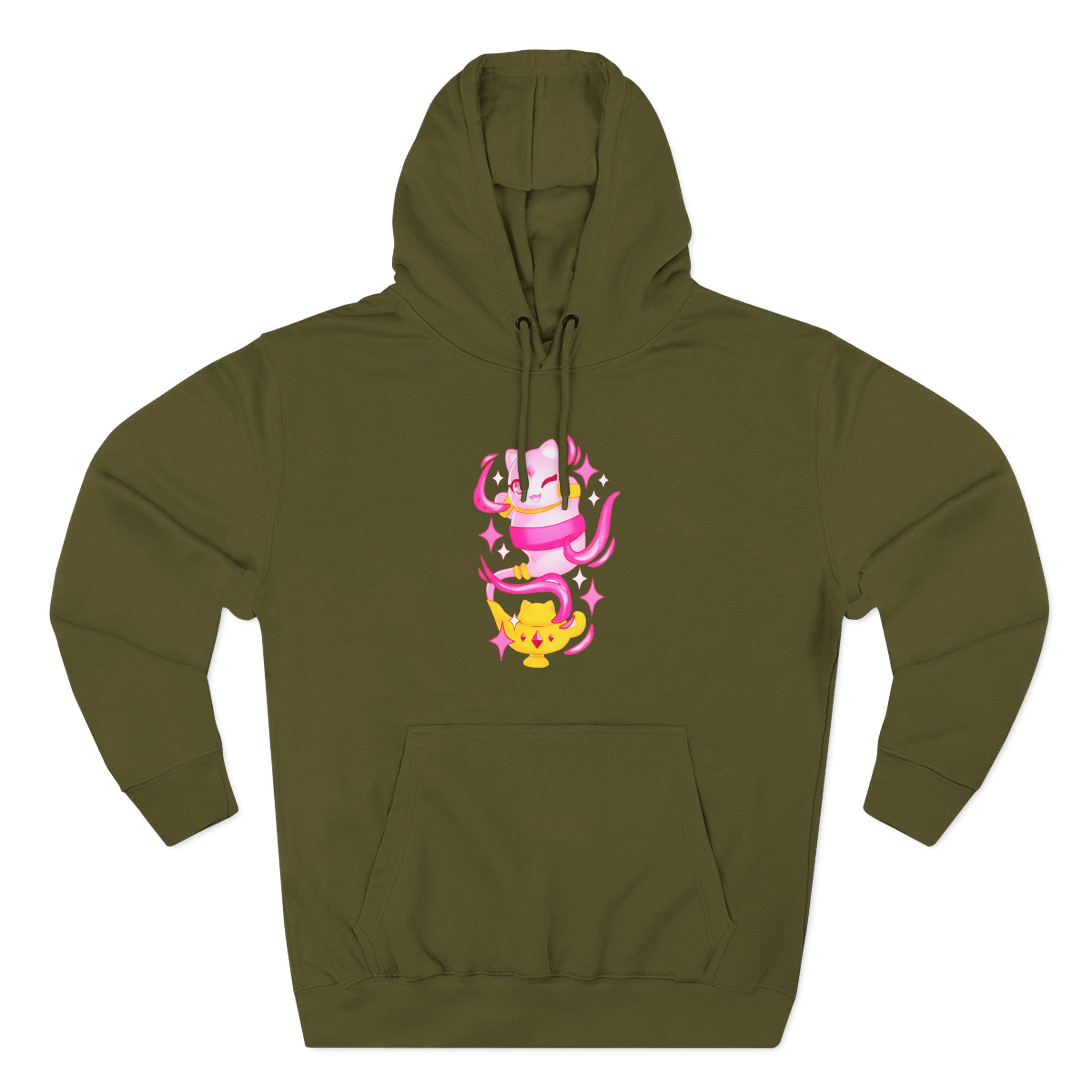 Aphmau Genie Cat Three-Panel Fleece Hoodie
