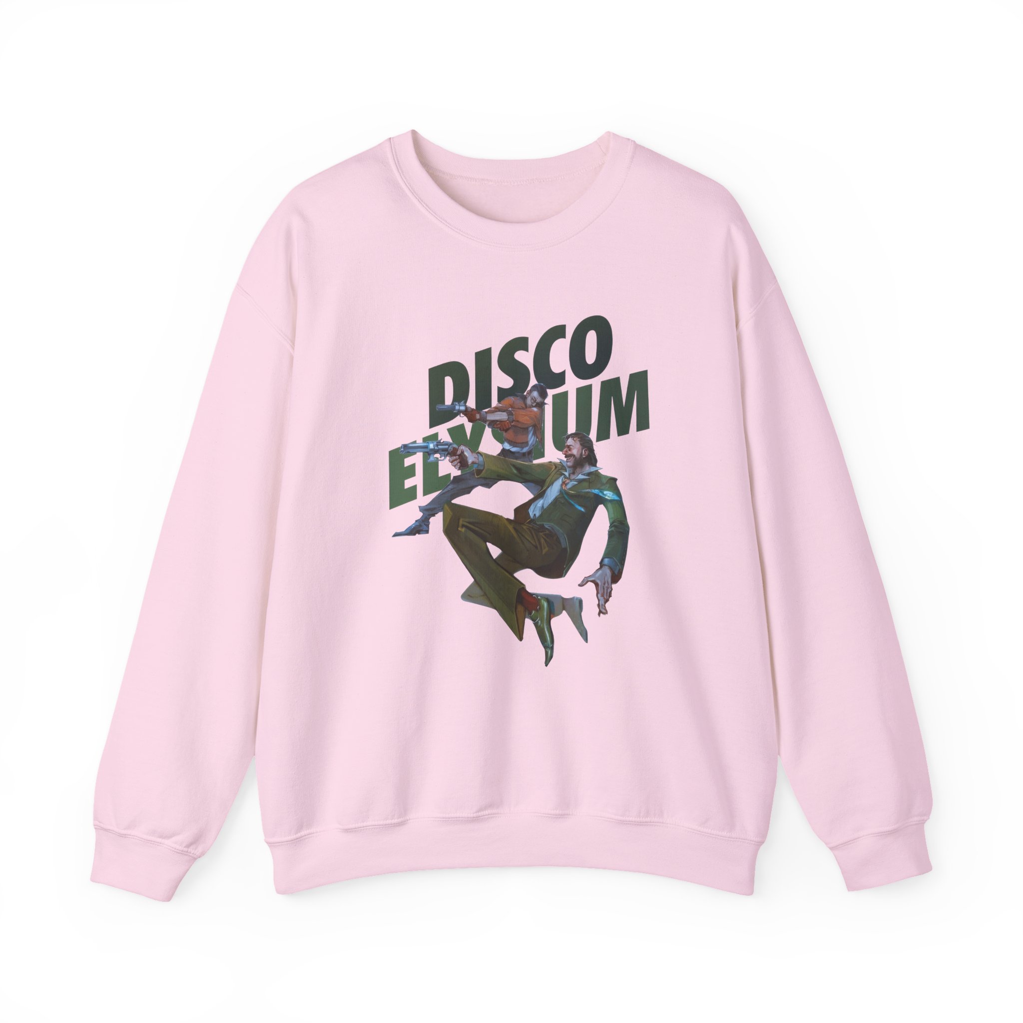 Disco Elysium Unisex Heavy Blendâ„¢ Crewneck Sweatshirt