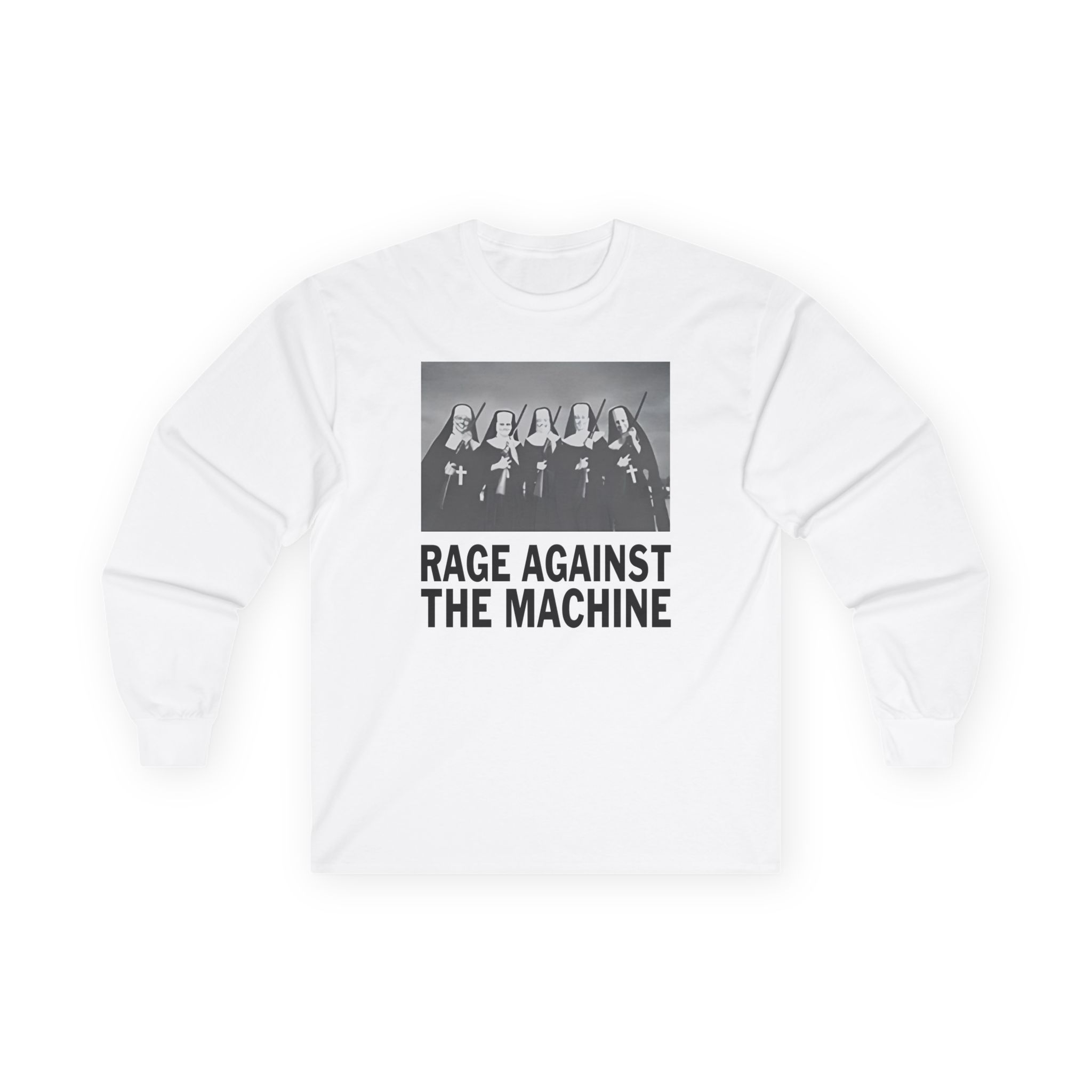 Rage Against the Machine Nuns and Guns Unisex Ultra Cotton Long Sleeve Tee