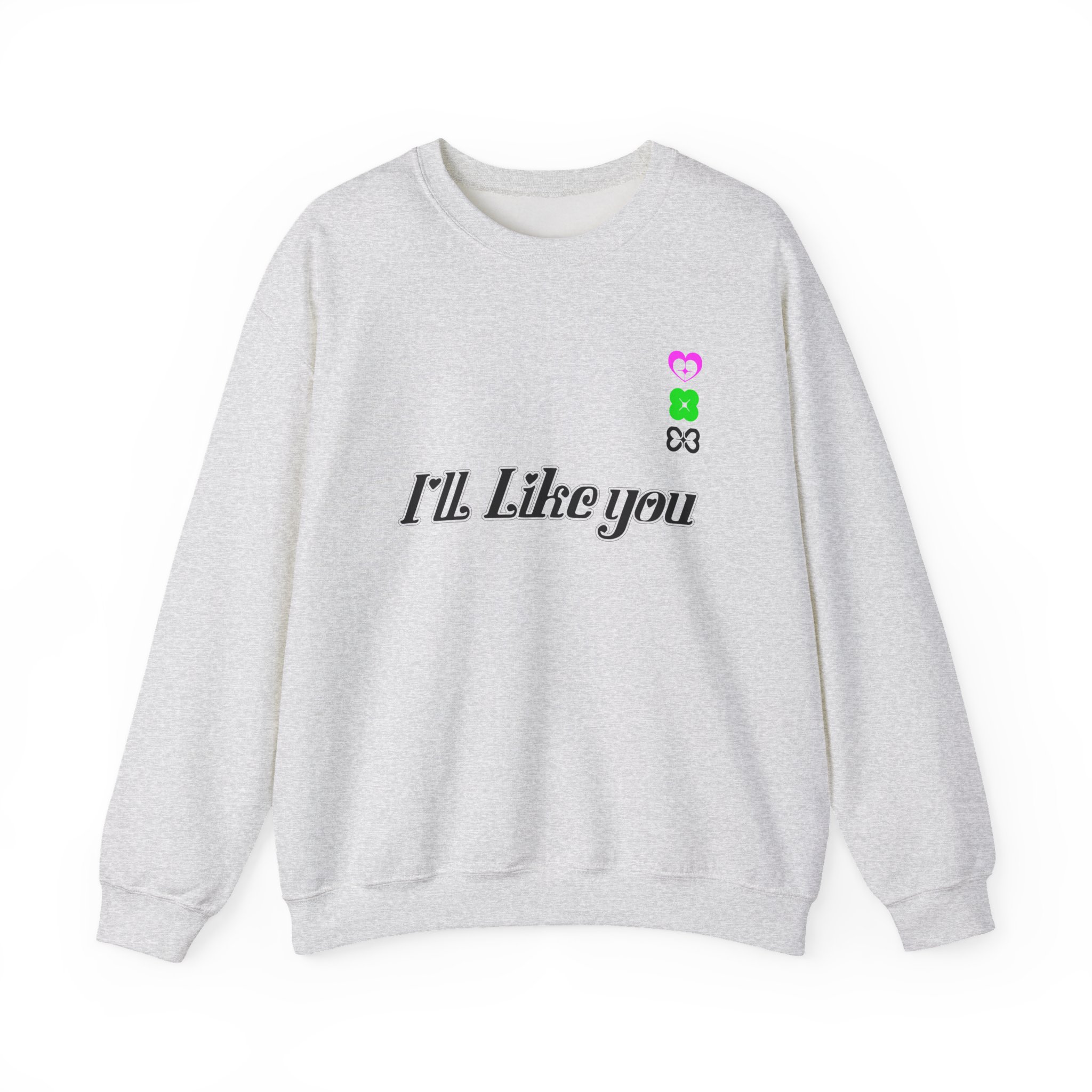 ILLIT 2nd Mini Album ‘i’ll Like You Unisex Heavy Blend™ Crewneck Sweatshirt