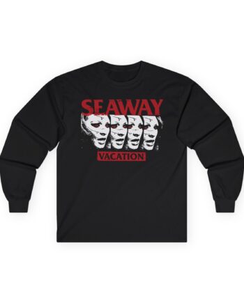 Seaway Vacation Face Unisex Ultra Cotton Long Sleeve Tee