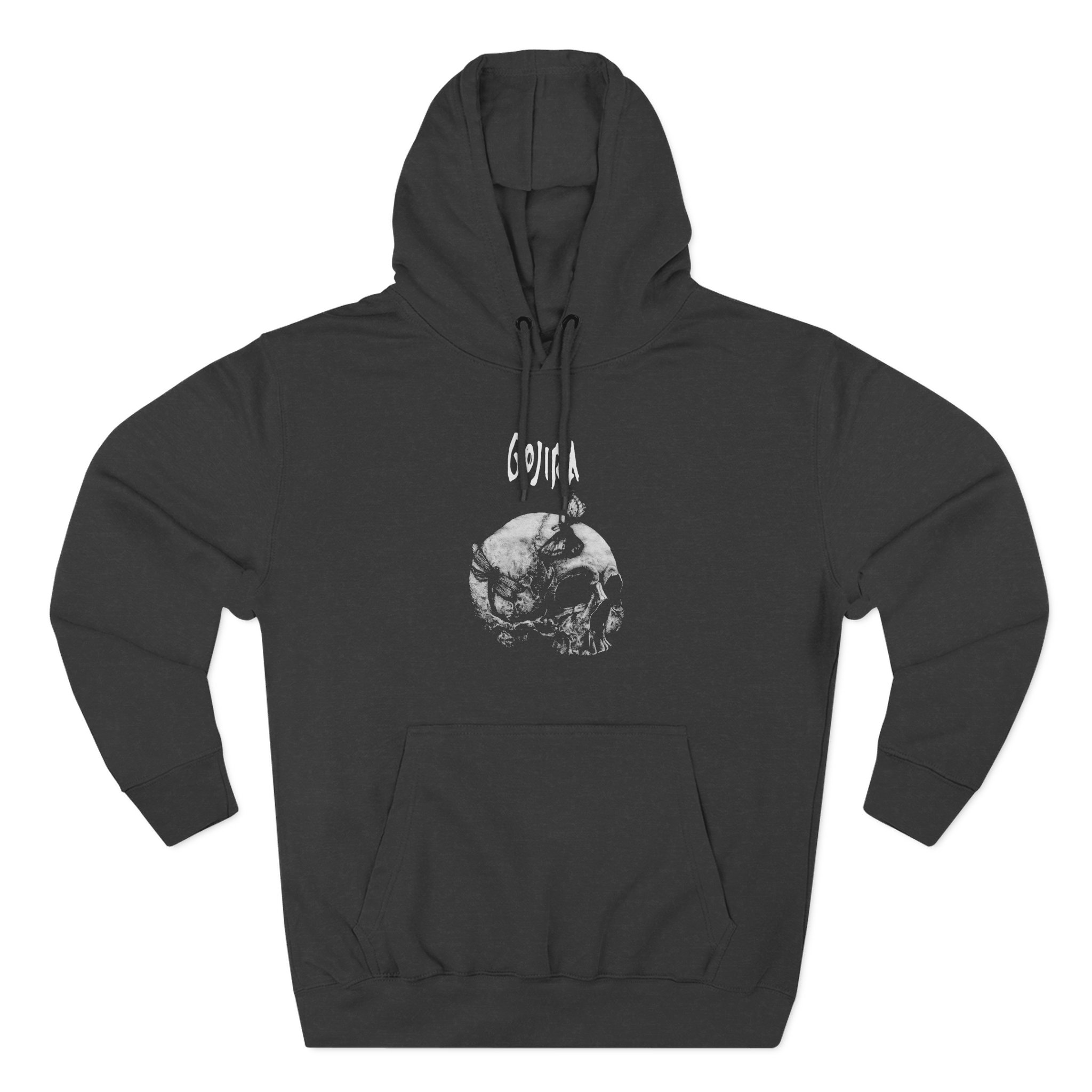 Gojira Moth Skull Three-Panel Fleece Hoodie
