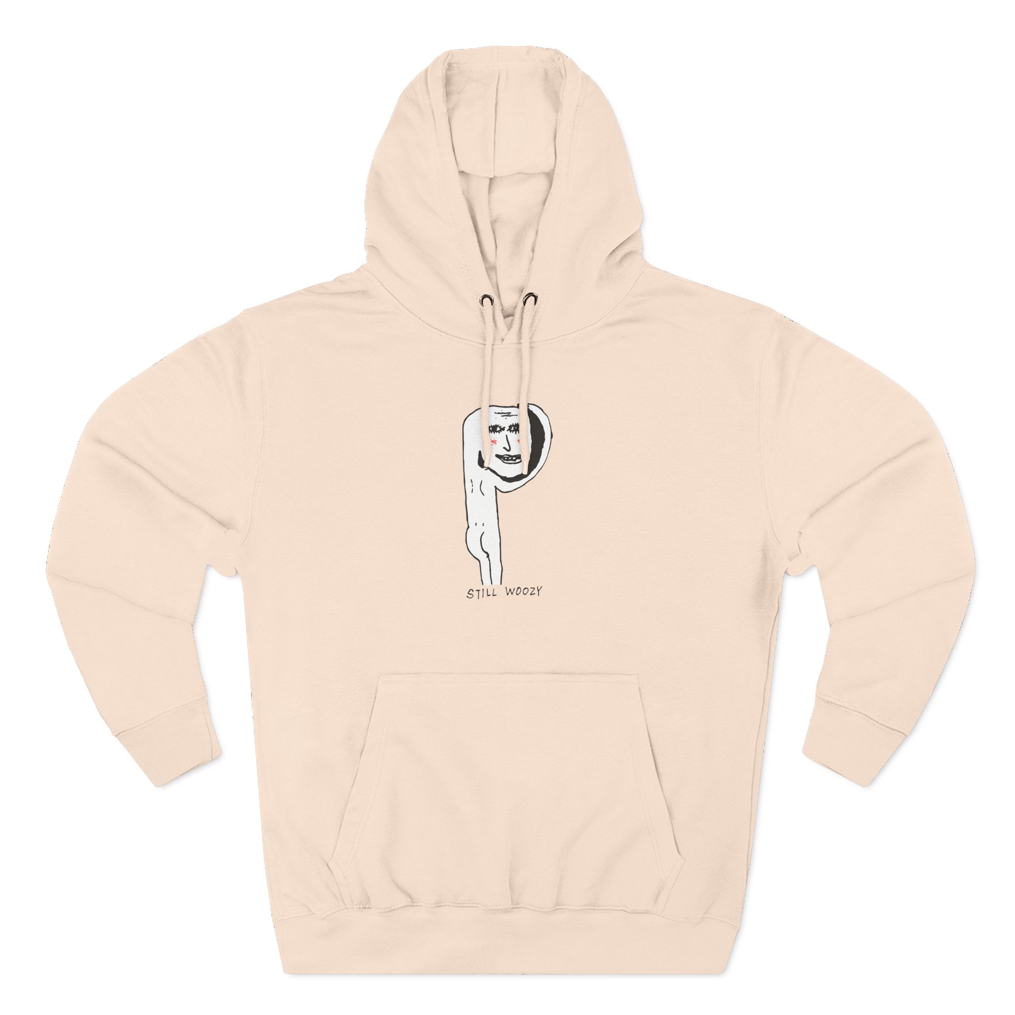 Still Woozy Three-Panel Fleece Hoodie