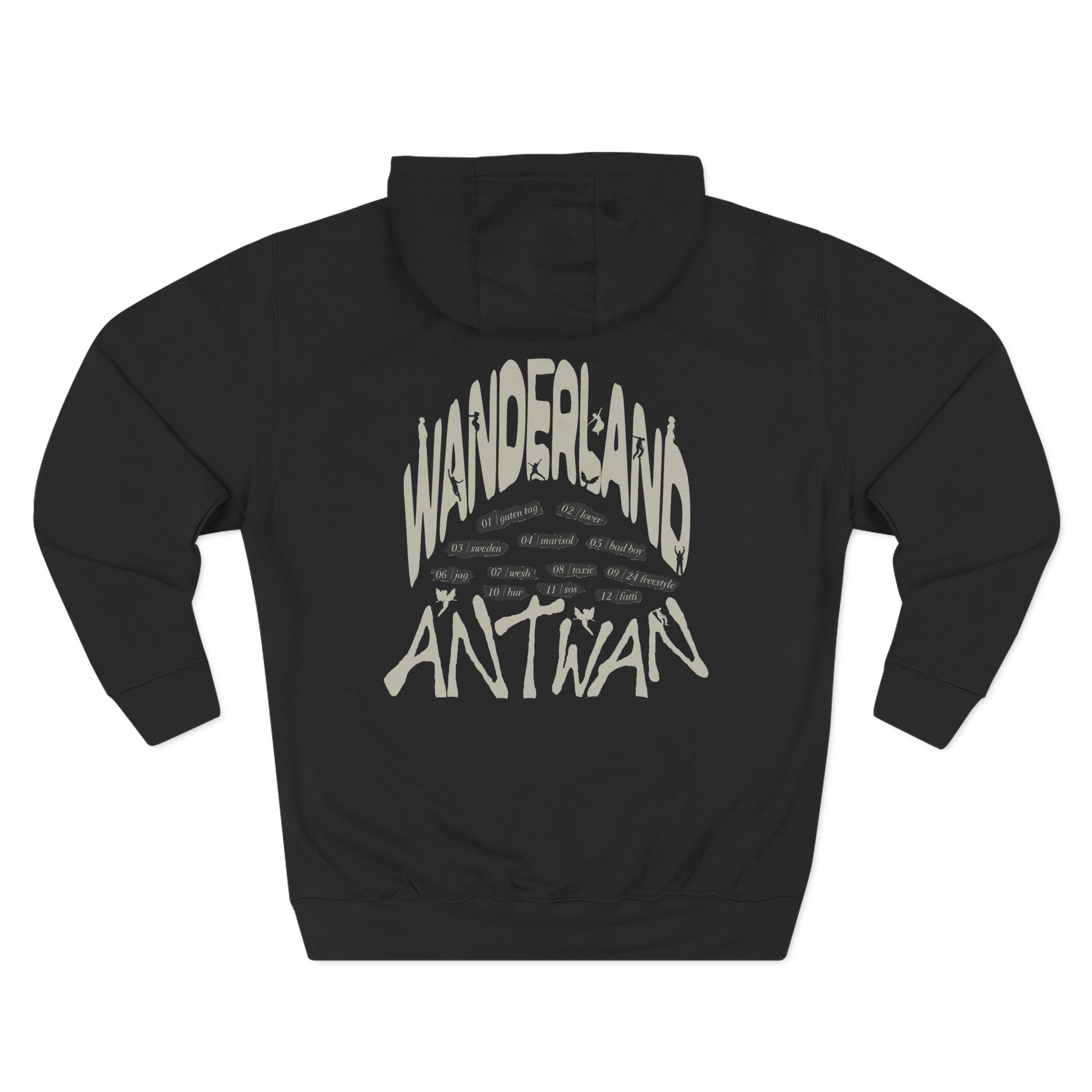 Antwan Wanderland Three-Panel Fleece Hoodie