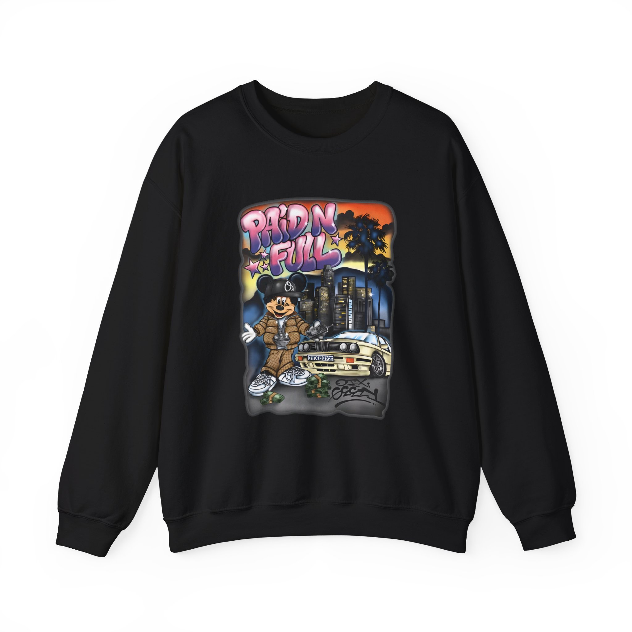 Ohgeesy Paid N Full Unisex Heavy Blendâ„¢ Crewneck Sweatshirt
