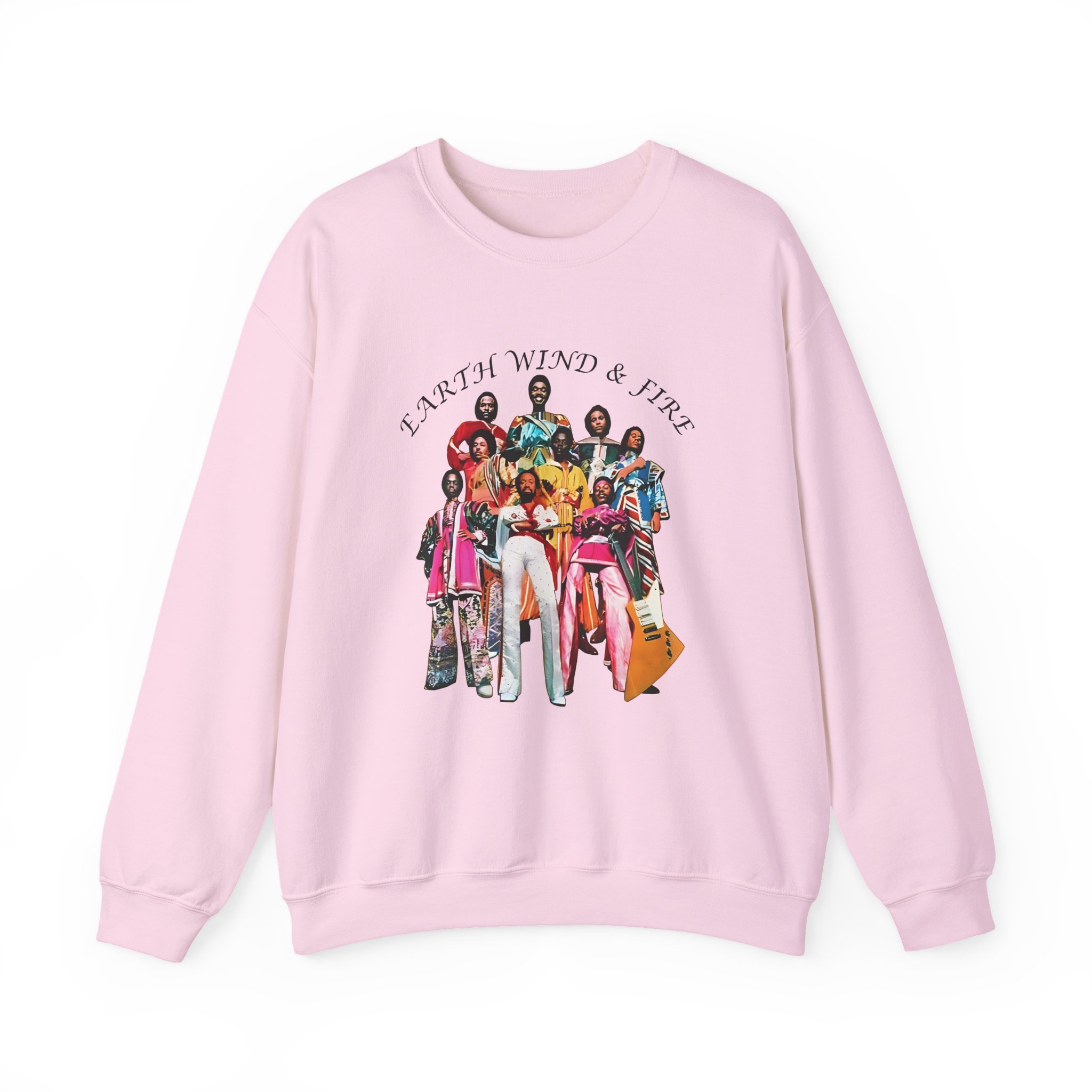 Earth Wind & Fire Unisex Heavy Blendâ„¢ Crewneck Sweatshirt