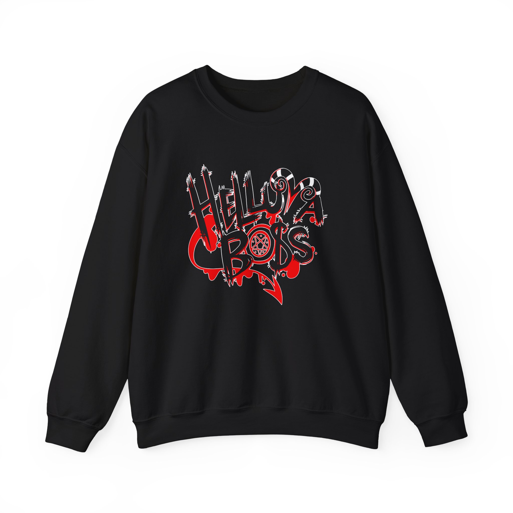 Helluva Boss Unisex Heavy Blendâ„¢ Crewneck Sweatshirt