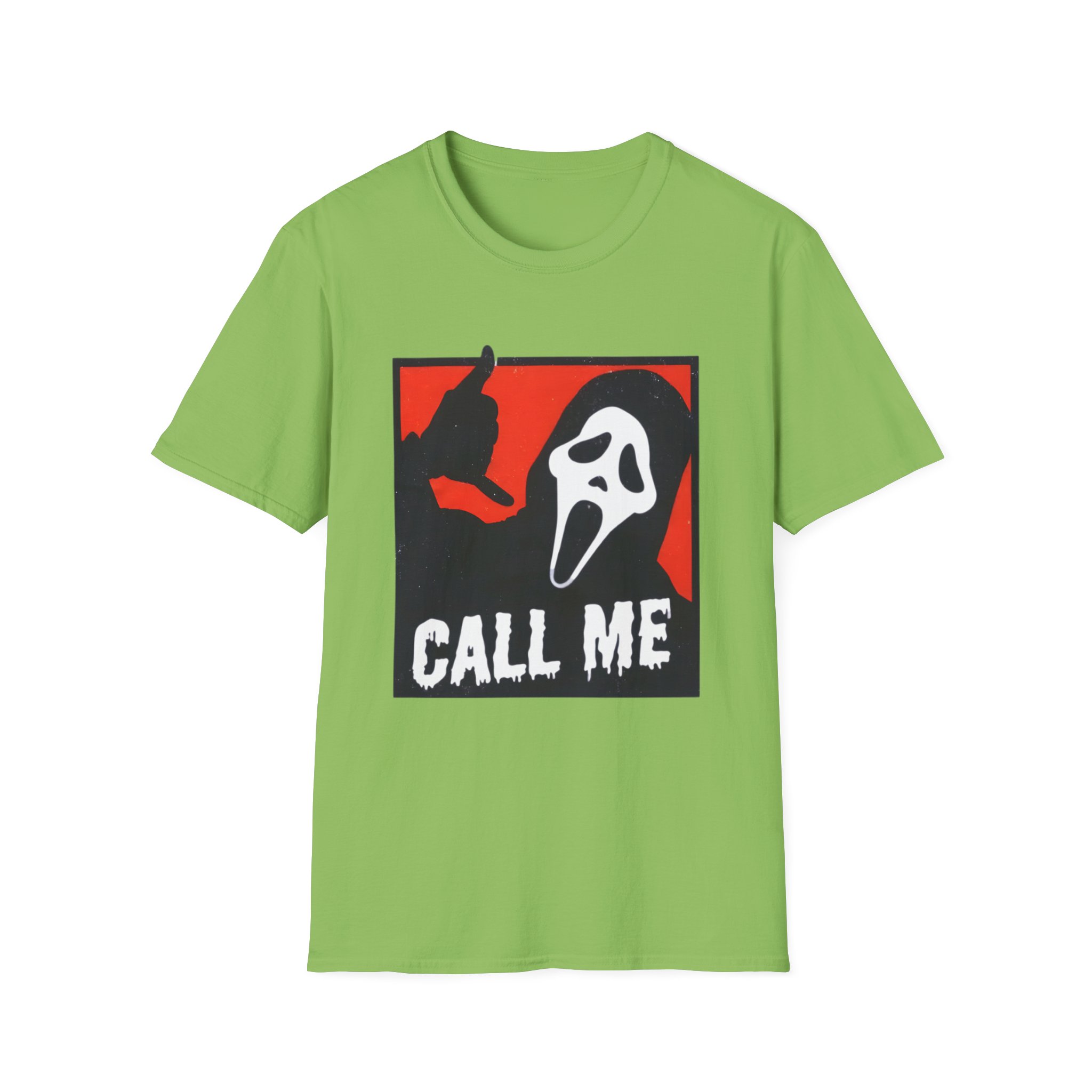 Ghostface CALL ME Unisex Softstyle T-Shirt