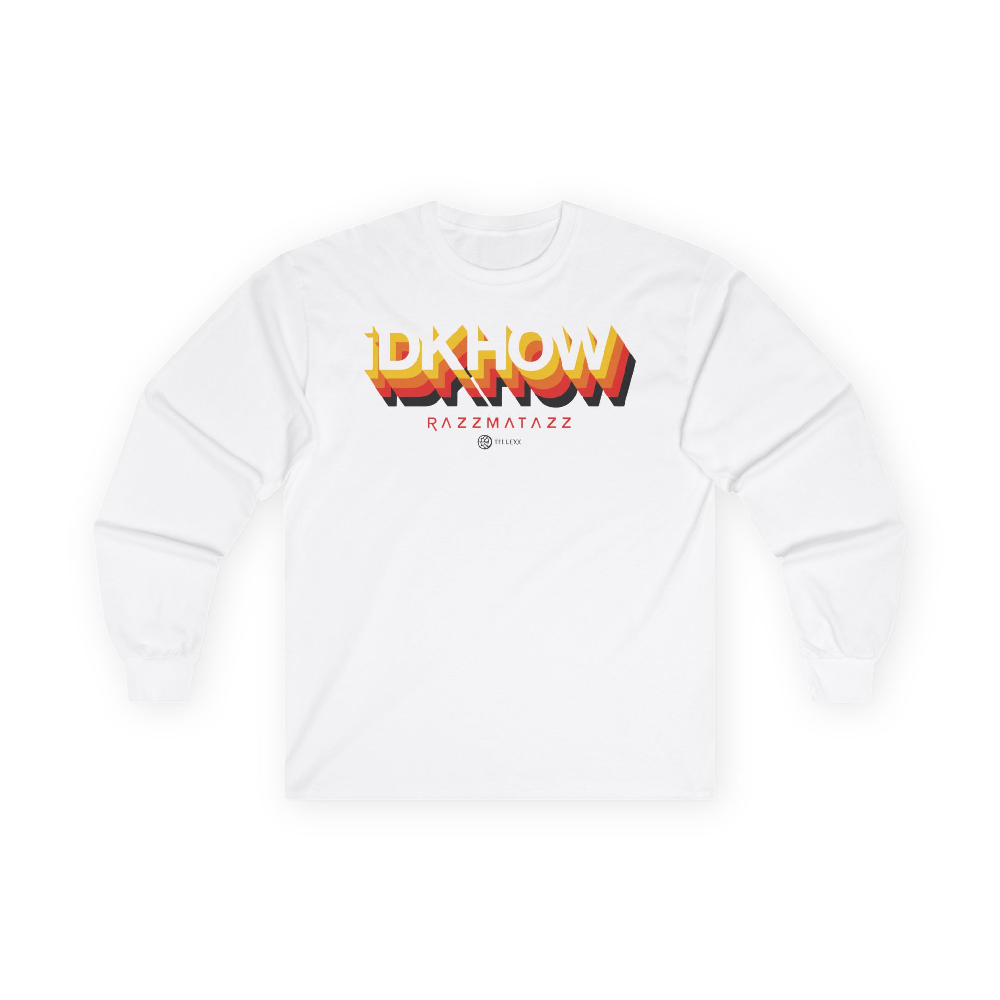 iDKHOW 3D Logo Unisex Ultra Cotton Long Sleeve Tee