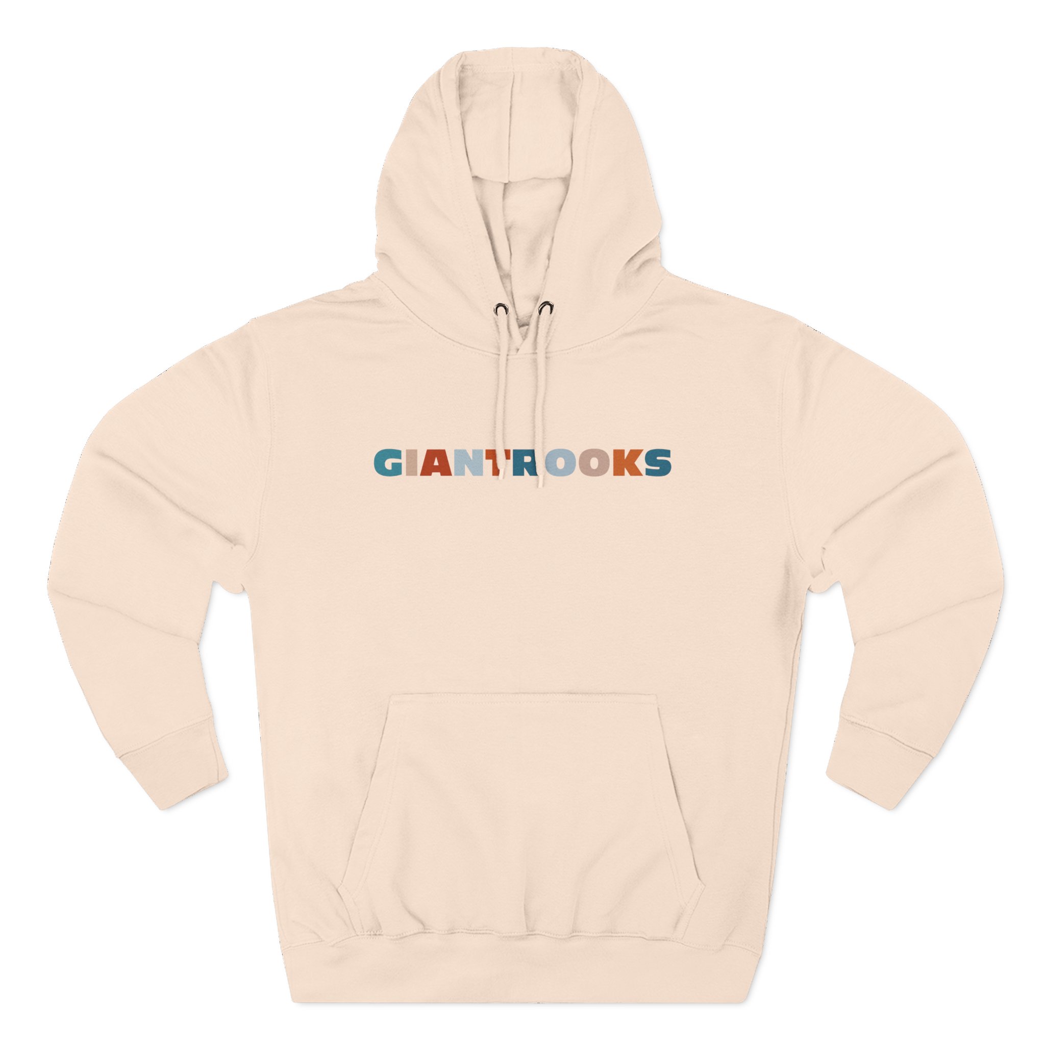 Giant Rooks Logo Three-Panel Fleece Hoodie
