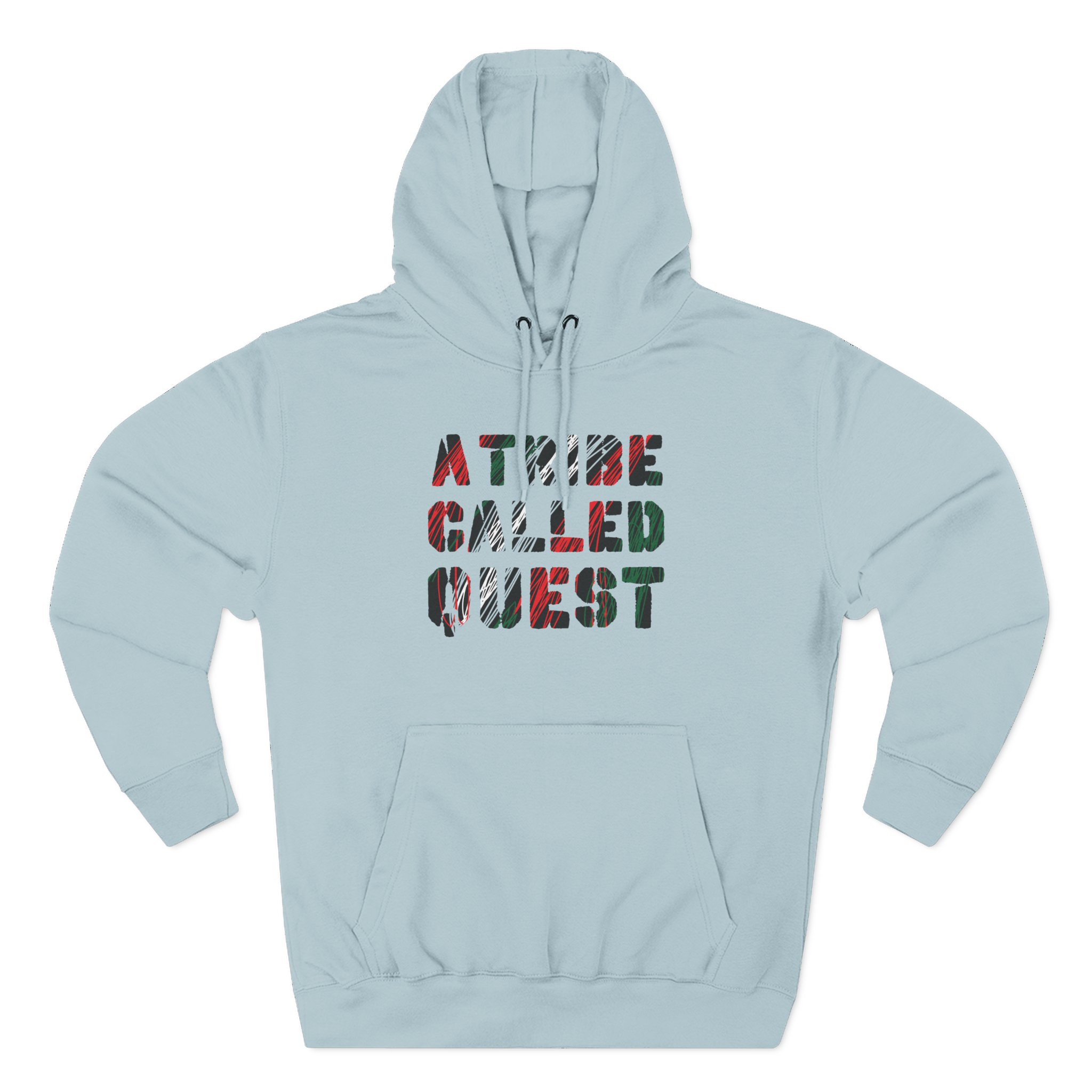 A Tribe Called Quest Scribble Type Three-Panel Fleece Hoodie