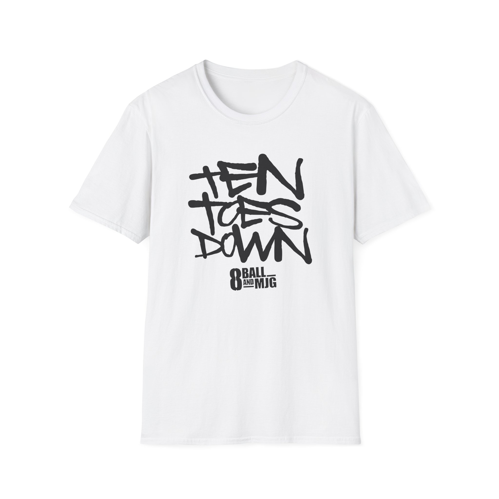 8ball Mjg Ten Toes Down Unisex Softstyle T-Shirt