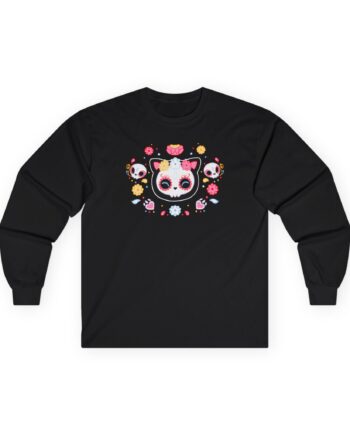Aphmau Sugar Skull Cat Unisex Ultra Cotton Long Sleeve Tee