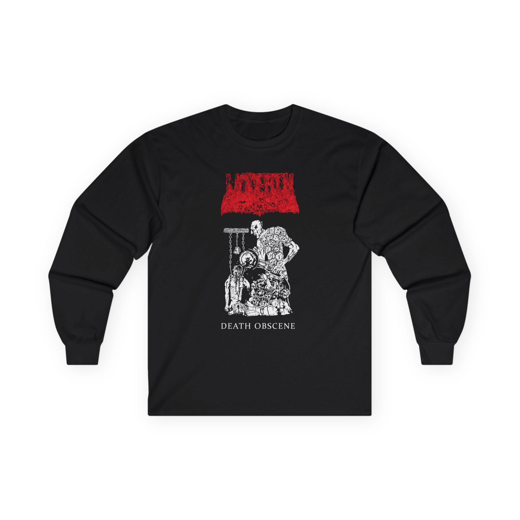Undeath Death Obscene Unisex Ultra Cotton Long Sleeve Tee