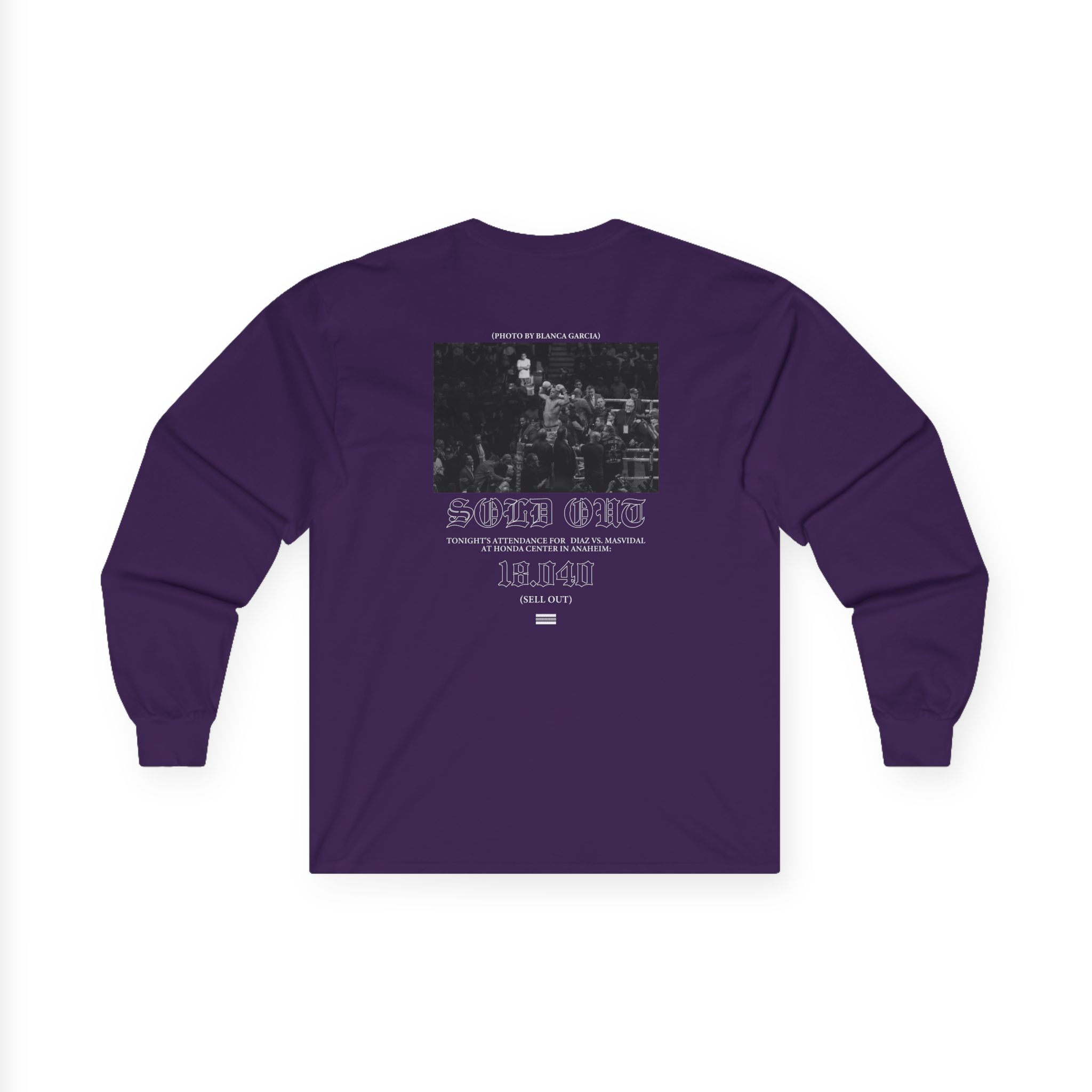Nate Diaz Commemorative Unisex Ultra Cotton Long Sleeve Tee
