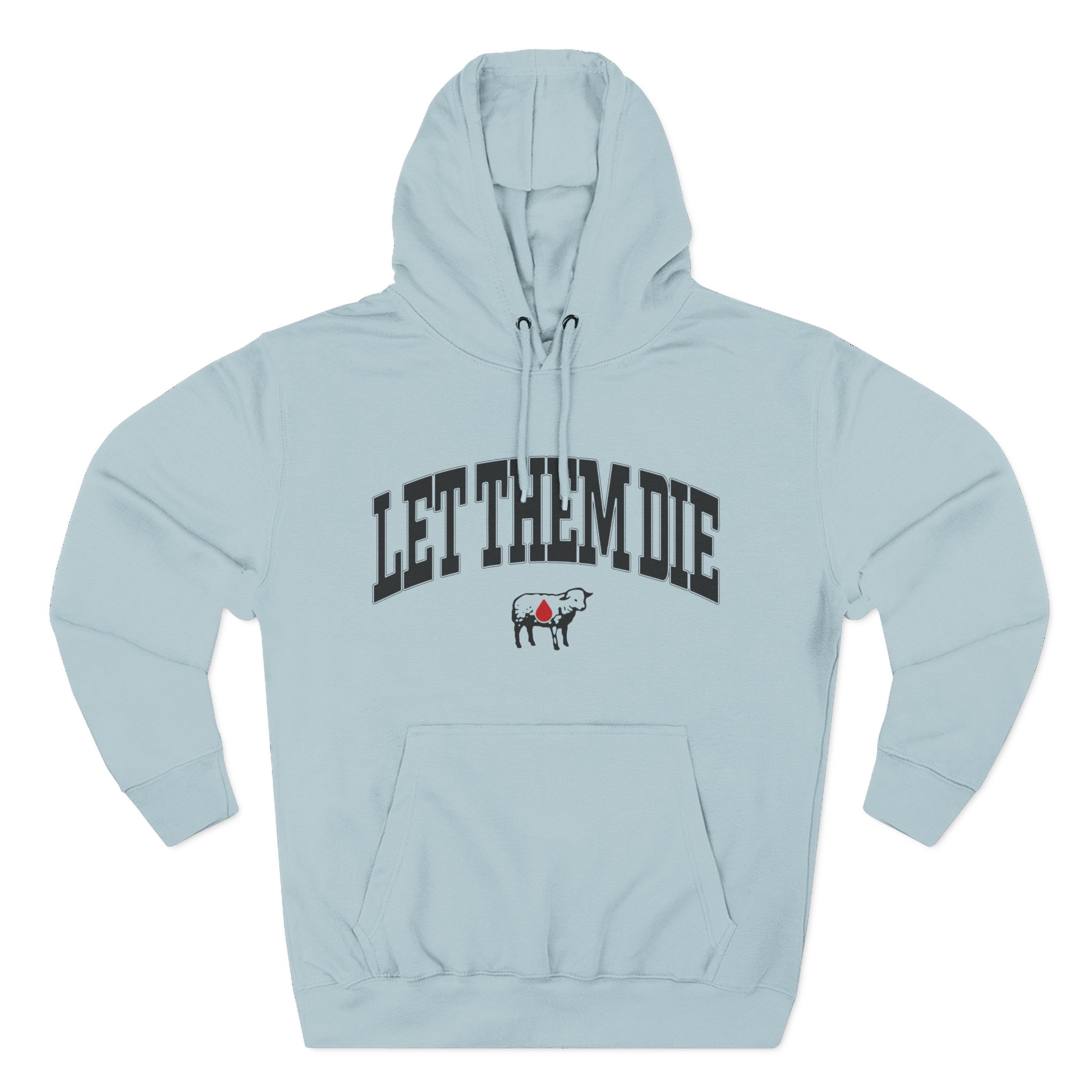 Counterparts Three-Panel Fleece Hoodie