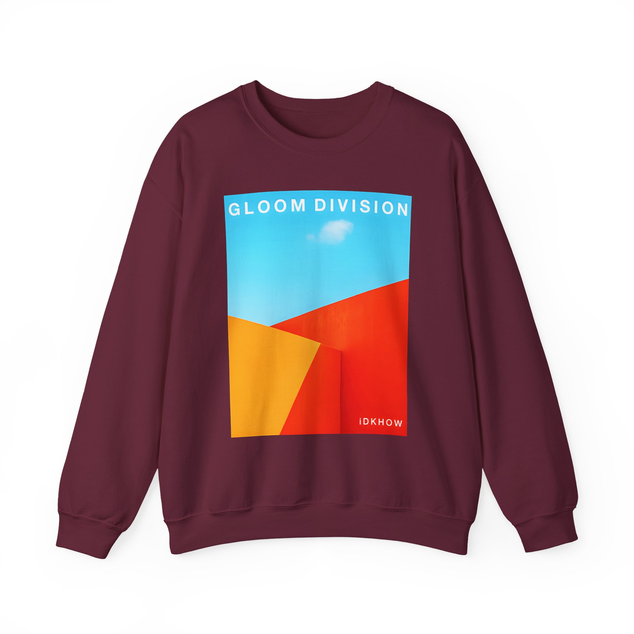 iDKHOW Gloom Division Unisex Heavy Blendâ„¢ Crewneck Sweatshirt