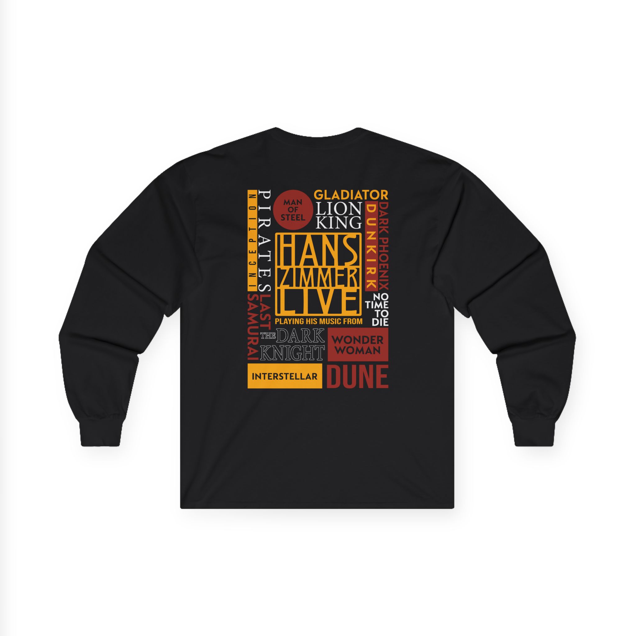 Hans Zimmer Titles Unisex Ultra Cotton Long Sleeve Tee